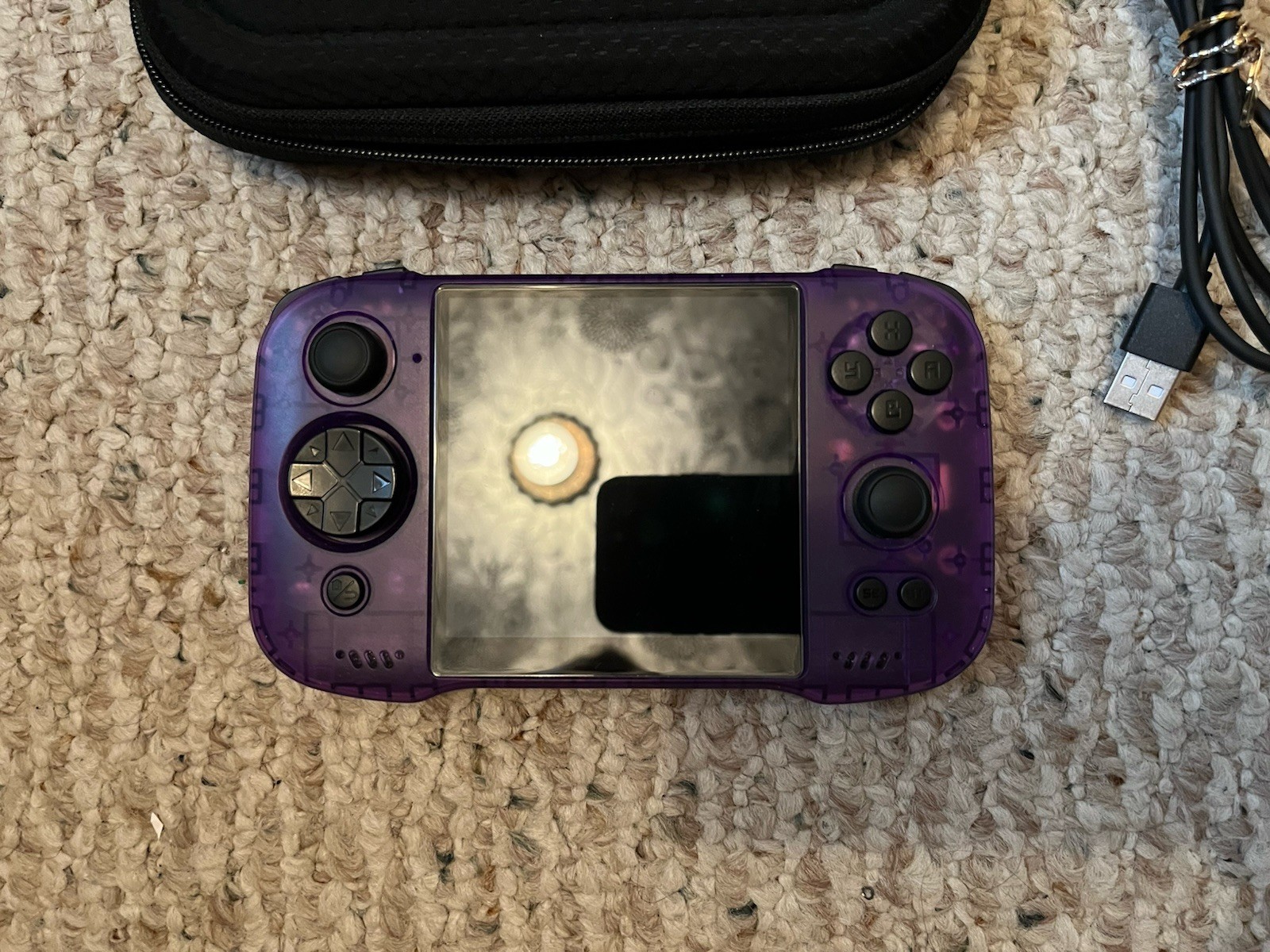 Z-Pocket Game ZPG A1 Unicorn Transparent Purple 6GB RAM 128GB Storage – RARE