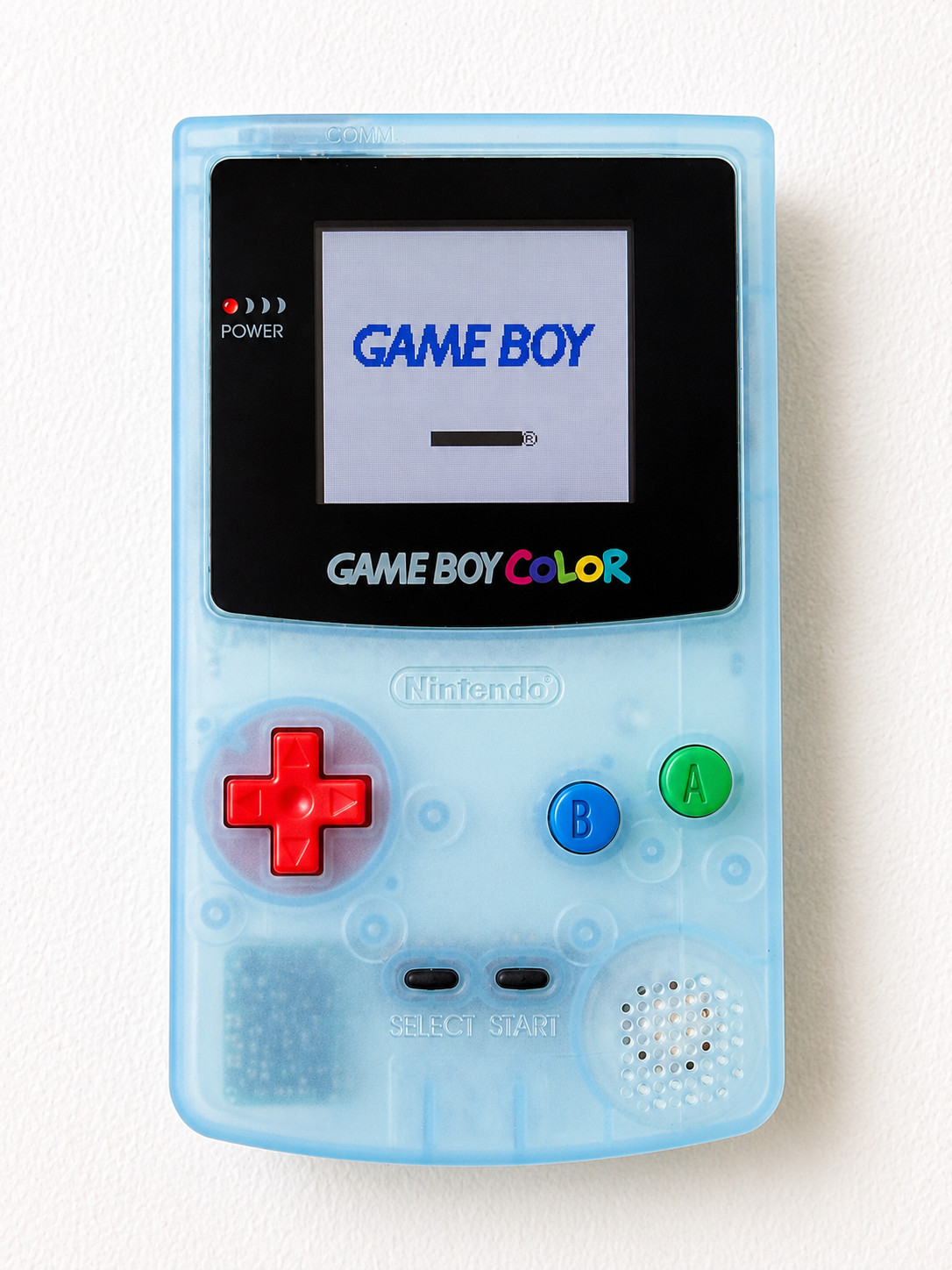 Nintendo Game Boy Color GBC IPS Backlit LCD Custom Ice Blue Console Tested