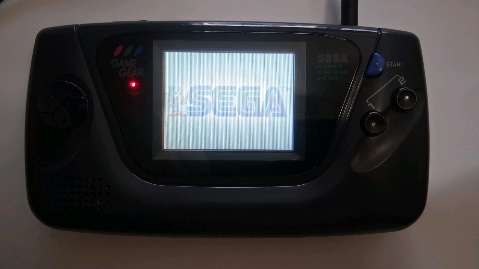 Sega Game Gear, New Glass, Tested, And Working. See Disc. Game&Cord not included