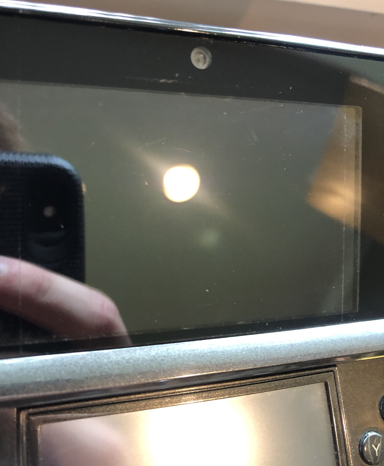 Nintendo 3DS Cosmo Black CTR-001 Console –New Charger/TouchScreen/Pad/Battery