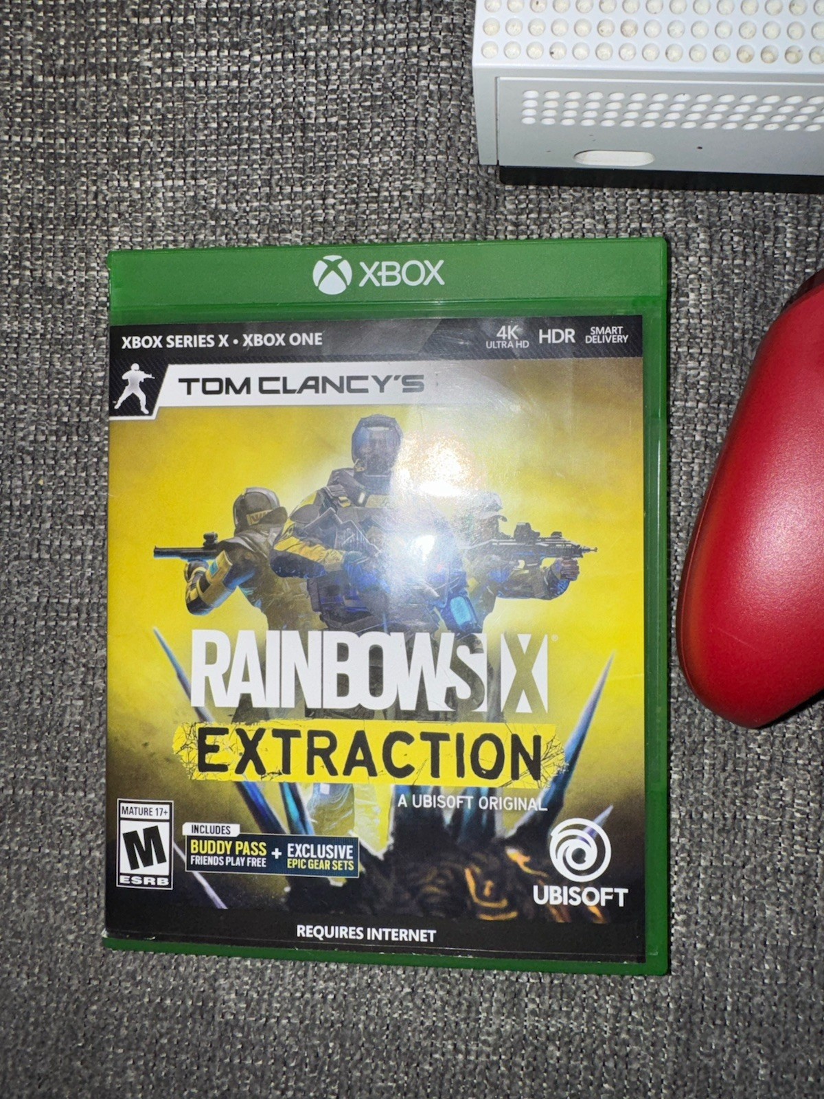 XBOX ONE + CONTROLLER + GAME + HDMI + POWER CORD CLEAN COLLECTORS FAST SHIP AAA+