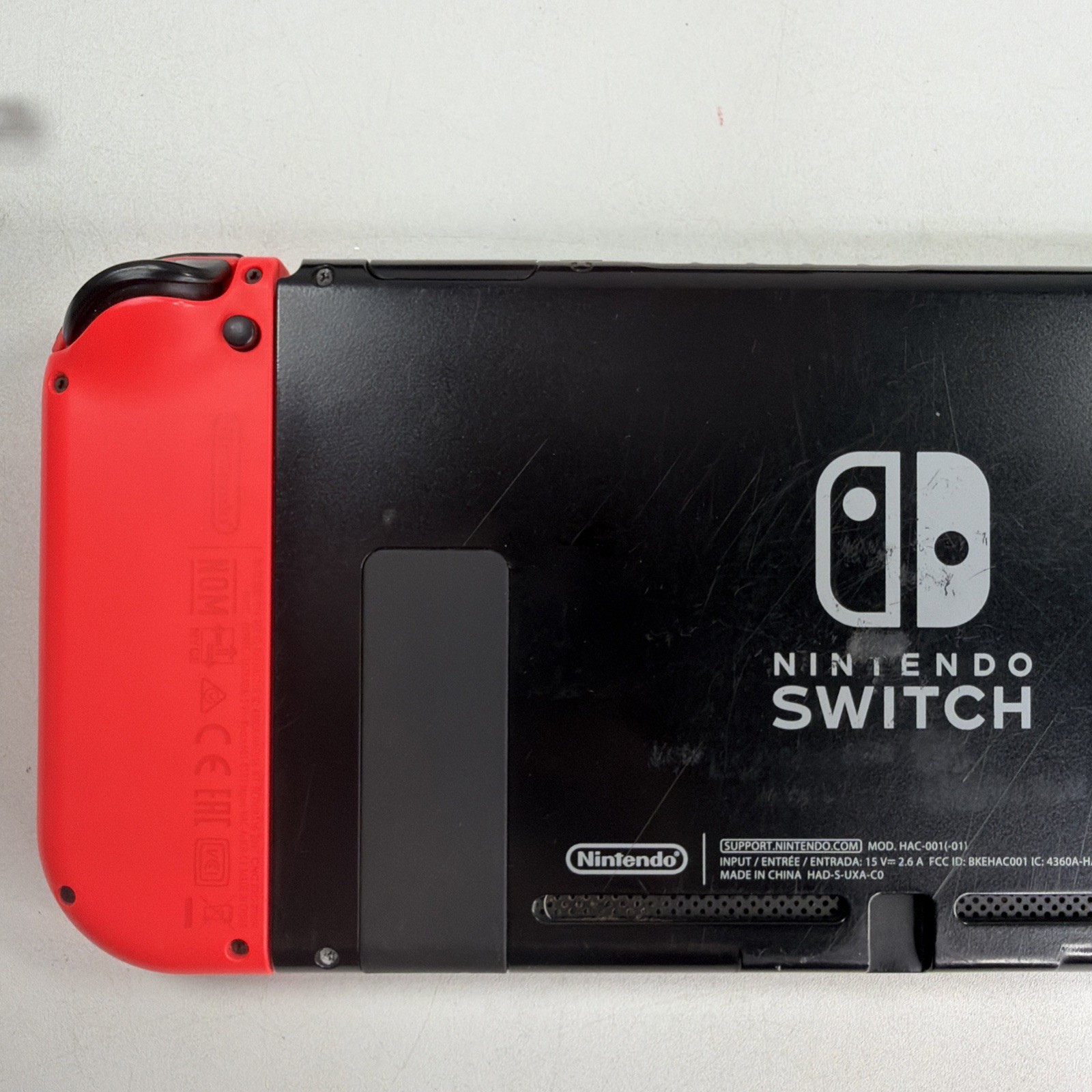Nintendo Switch HAC-001 32GB Black Console w/Neon Red & Blue Joy-Con 128gb Micro