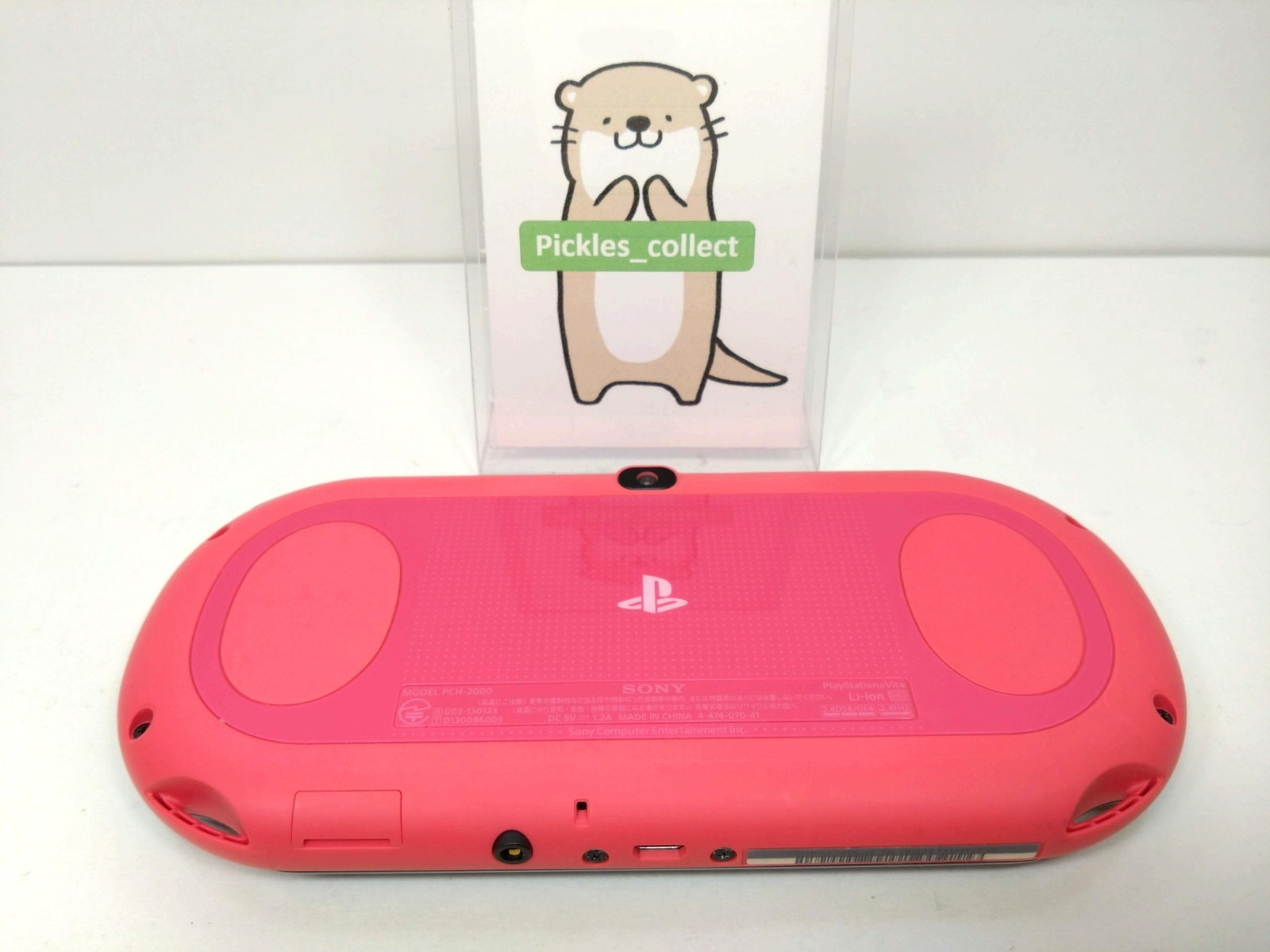 PS Vita Pink Black PCH-2000 ZA15 Console only Wi-Fi PSV Tested Sony 0611G