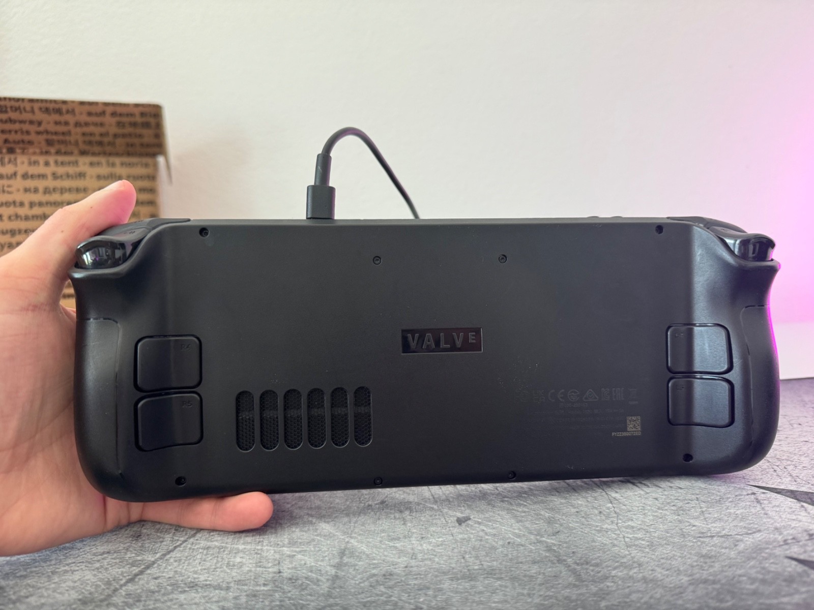 Valve Steam Deck OLED 1TB Black Handheld Gaming System with Original Packaging