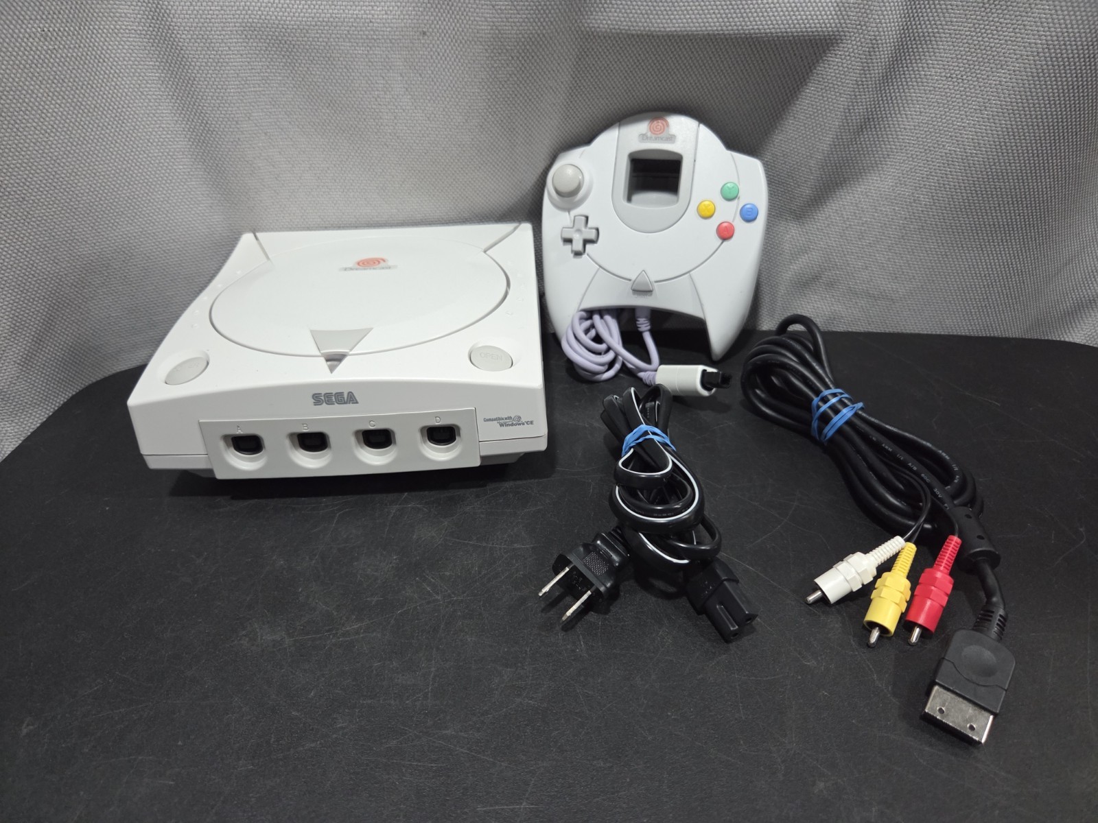Sega Dreamcast Console with Controller And Cables Fully Tested and Working