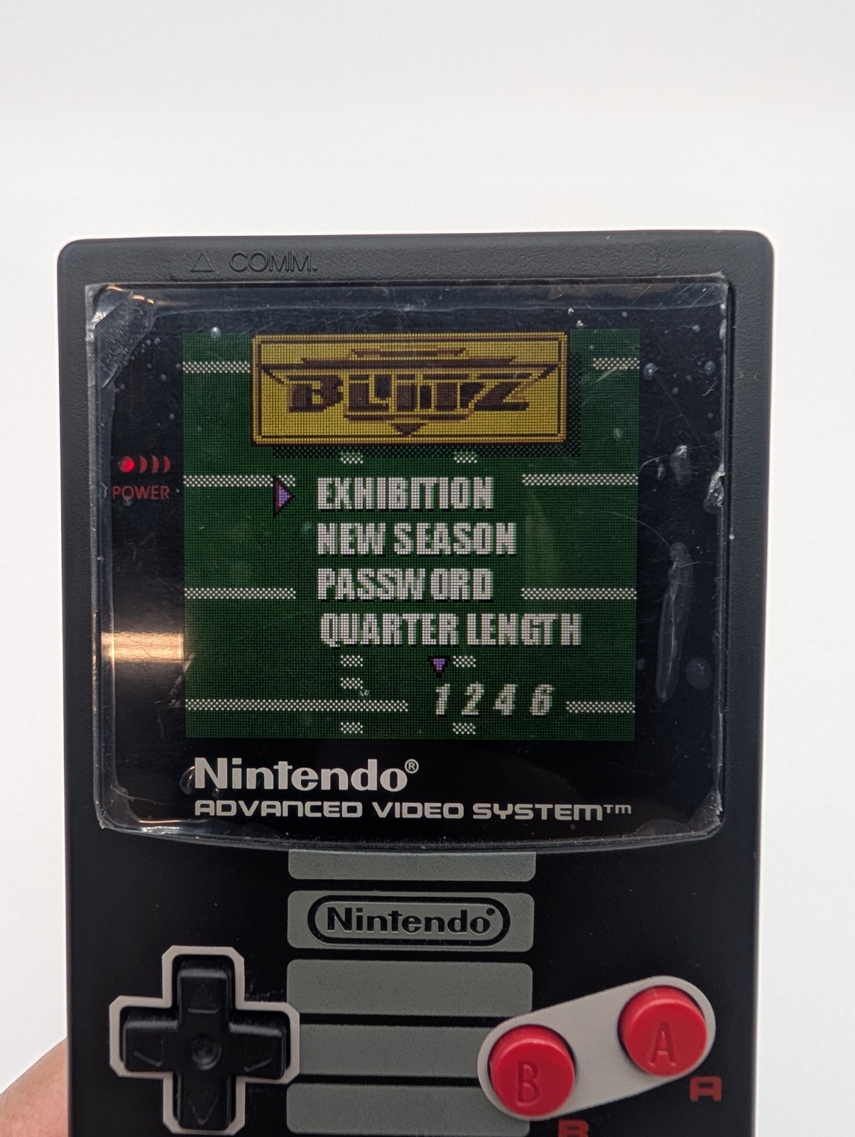 NES Theme Gameboy Color GBC Backlit IPS Screen