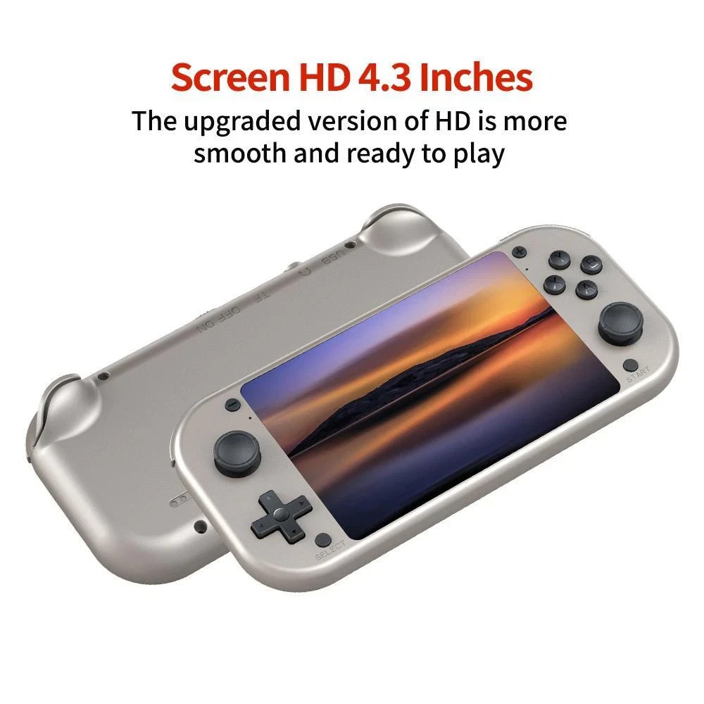 M17 Handheld Gaming Console, 4.3-inch 128G Retro Pandora Video Game Console Emul