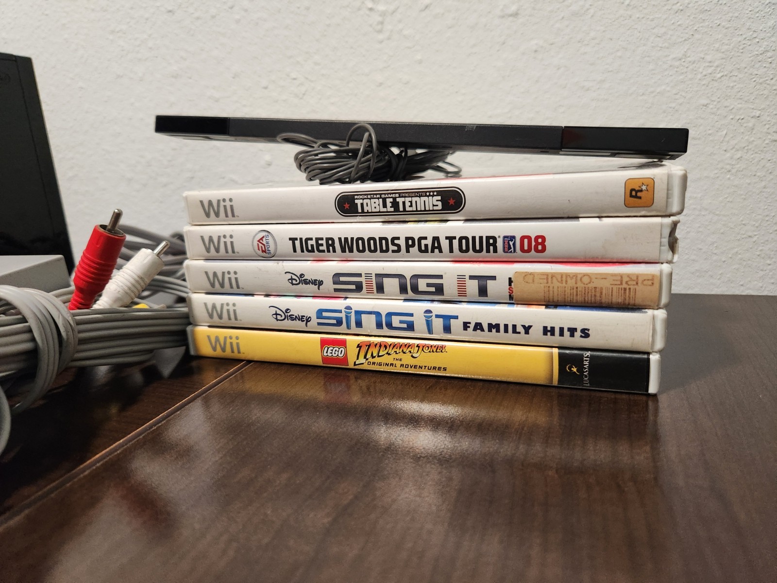Nintendo Wii RVL-101 (USA) Black Console Bundle – Tested & Working