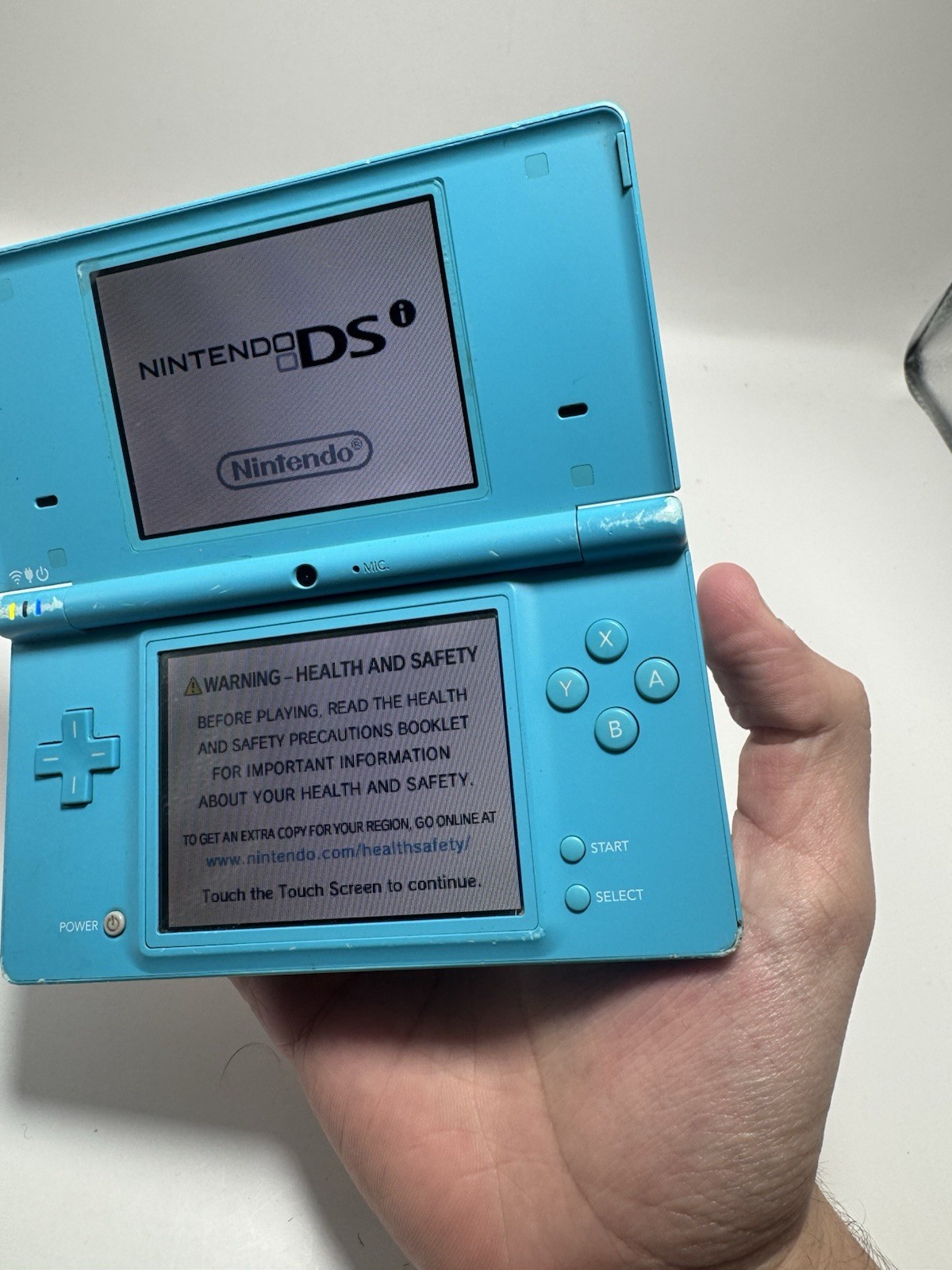 Nintendo DSi Handheld Game Console Only TWL-001 Blue (FULLY TEST)