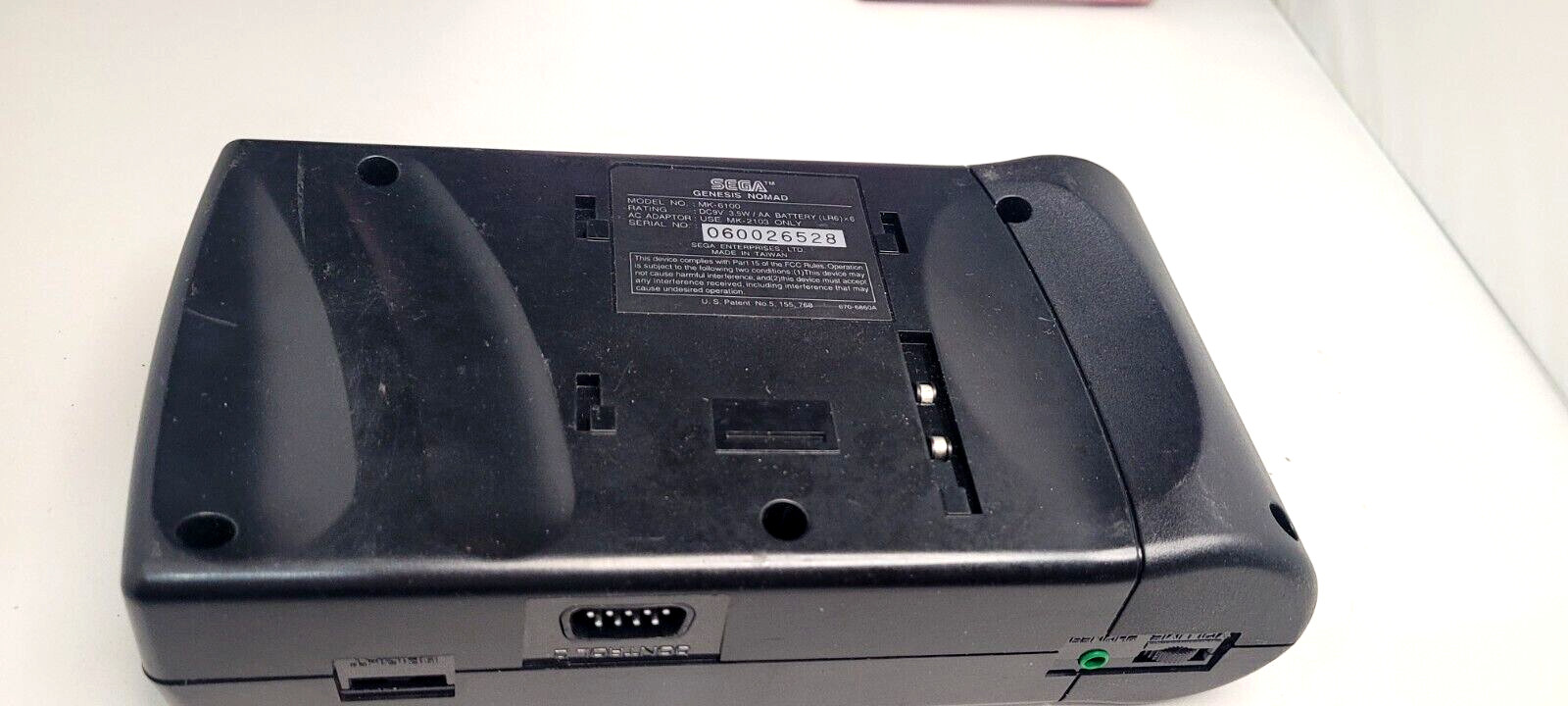 Sega Genesis Nomad Console Only + Sport & Casino Game