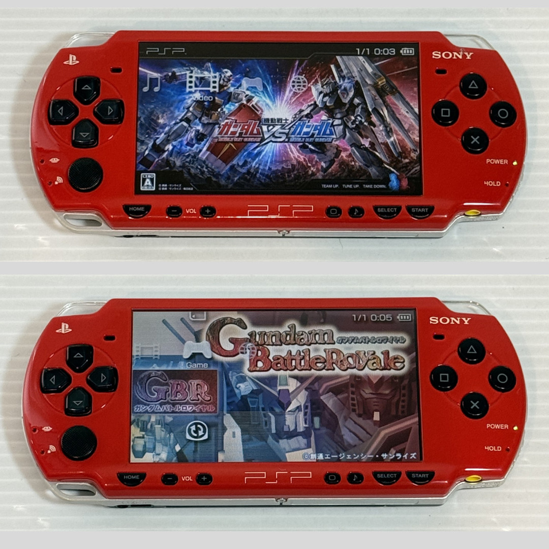 Sony PSP-2000 Console Gundam Principality of Zeon w/software, 32MB – Very Good