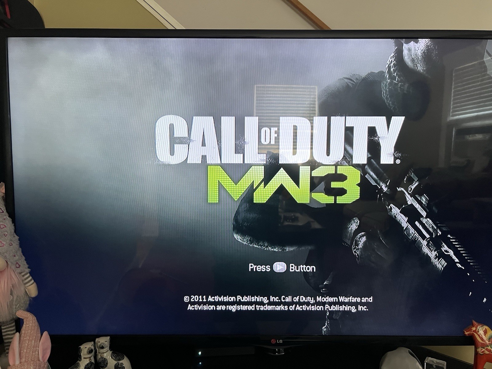 Call of Duty MW3 Edition Xbox 360 Slim 320GB Bundle Adult Owned 7 Game Lot ❤️