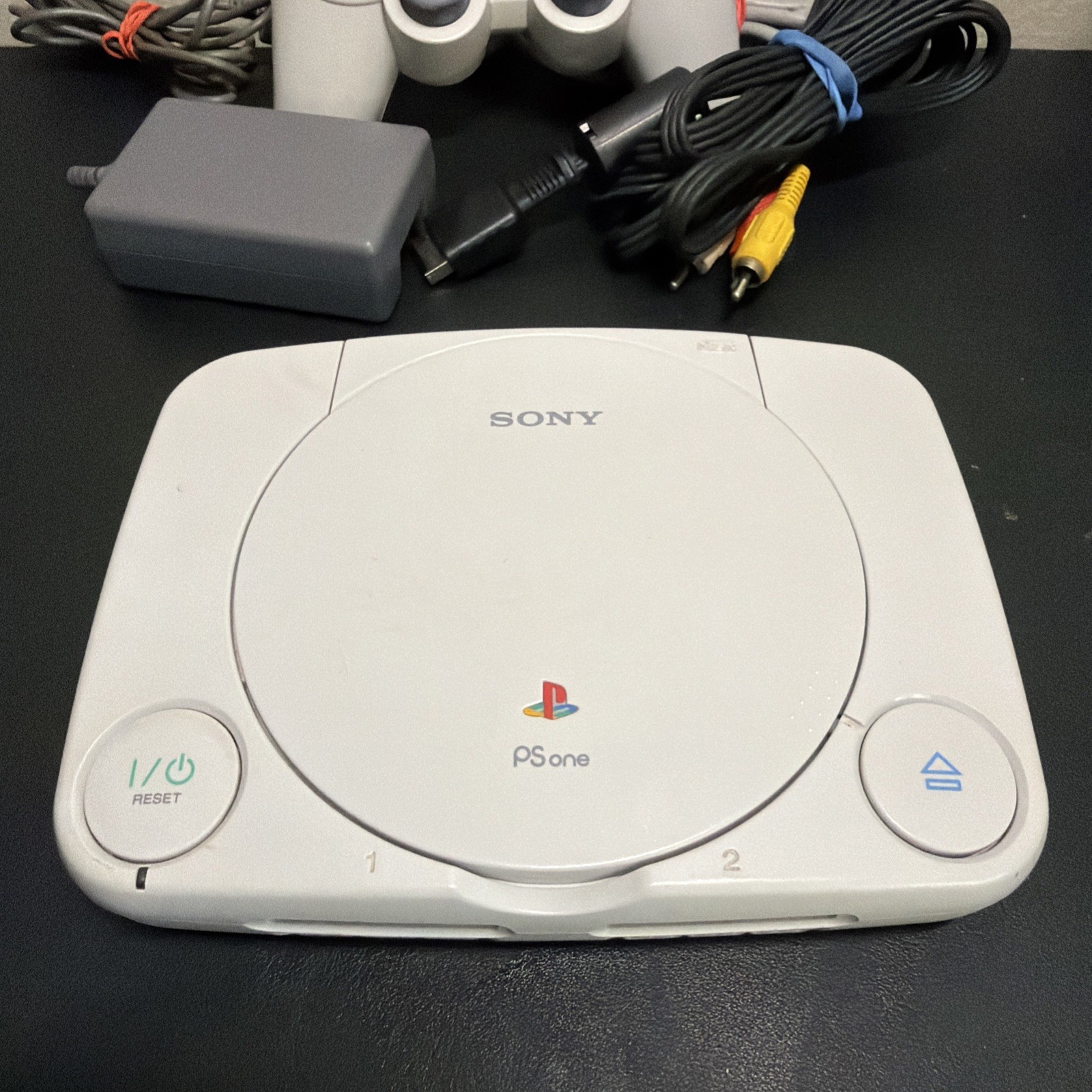Sony PlayStation 1 PSOne White Console Video Game System SCPH-101