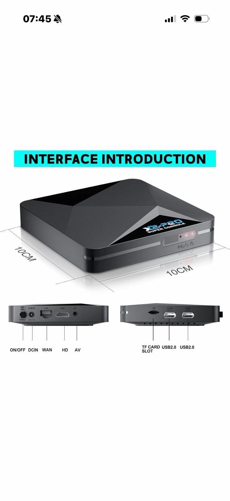 Super Console X2 Pro Retro Game Console 70000+ Games PS1 DC MAME SS +Gamepad