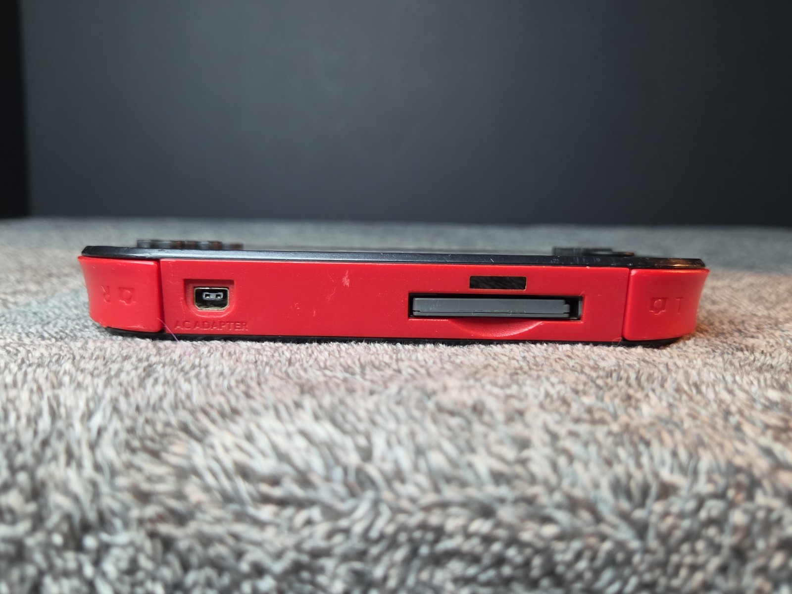 Nintendo 2DS Black & Crimson Red System Tested And Working Console Only