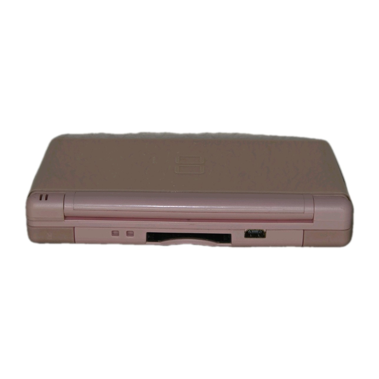 Nintendo DS Lite Console Bundle Pink Metallic Rose with Charger, Case & 5 Games