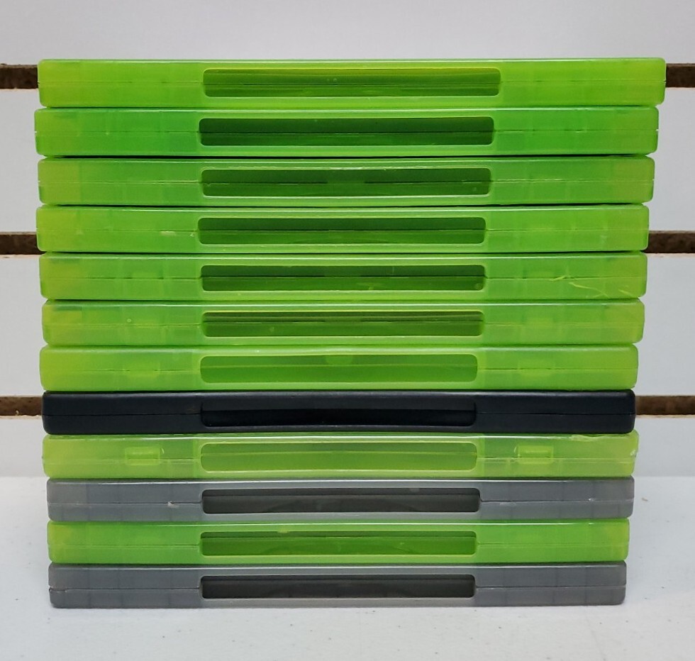 Microsoft Xbox 360 Slim 4GB Console w/Hookups, OEM Controller & 12 Games *READ*