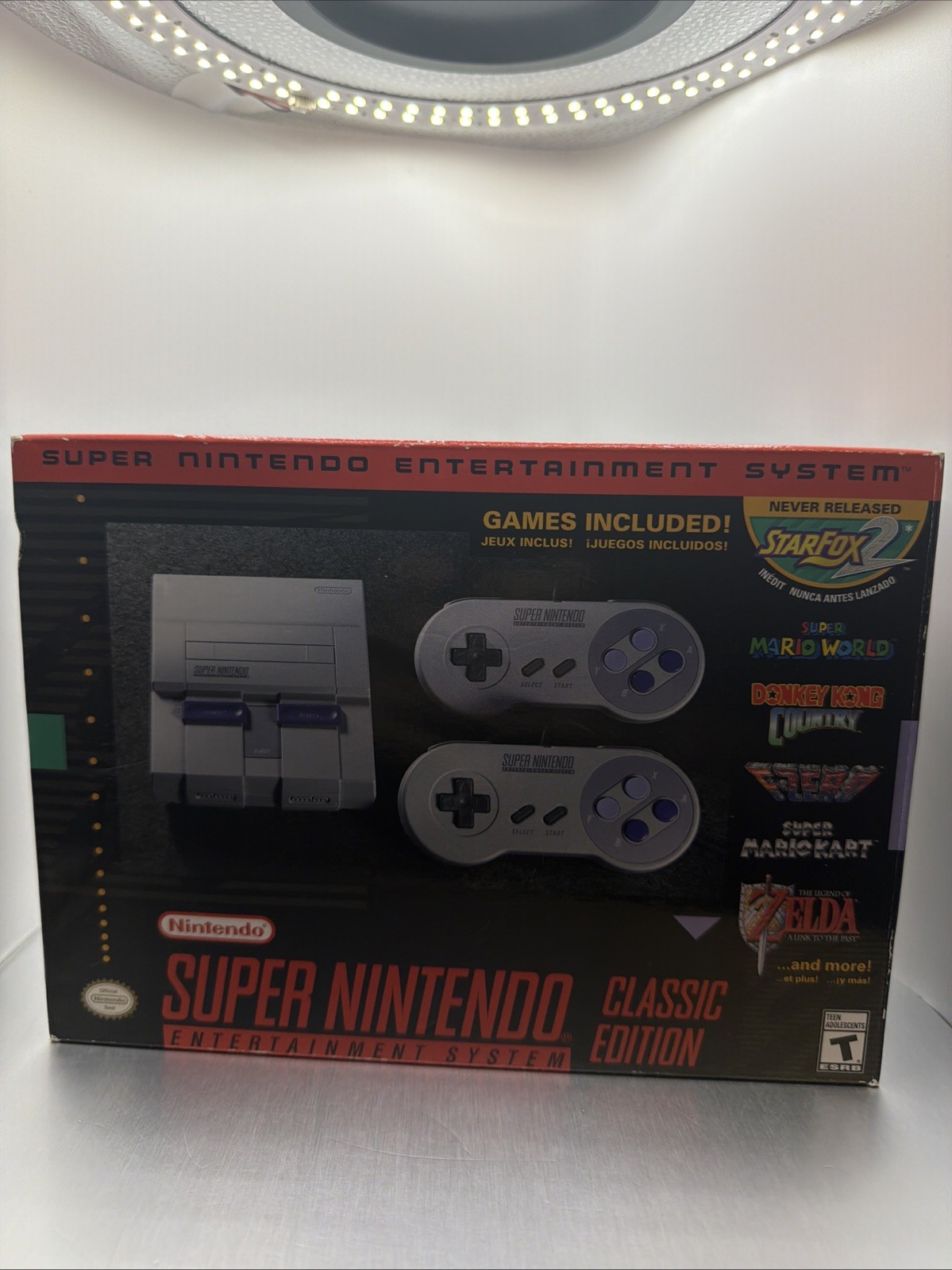 SNES Super Nintendo NES Classic Edition Mini HDMI Console New Unplayed
