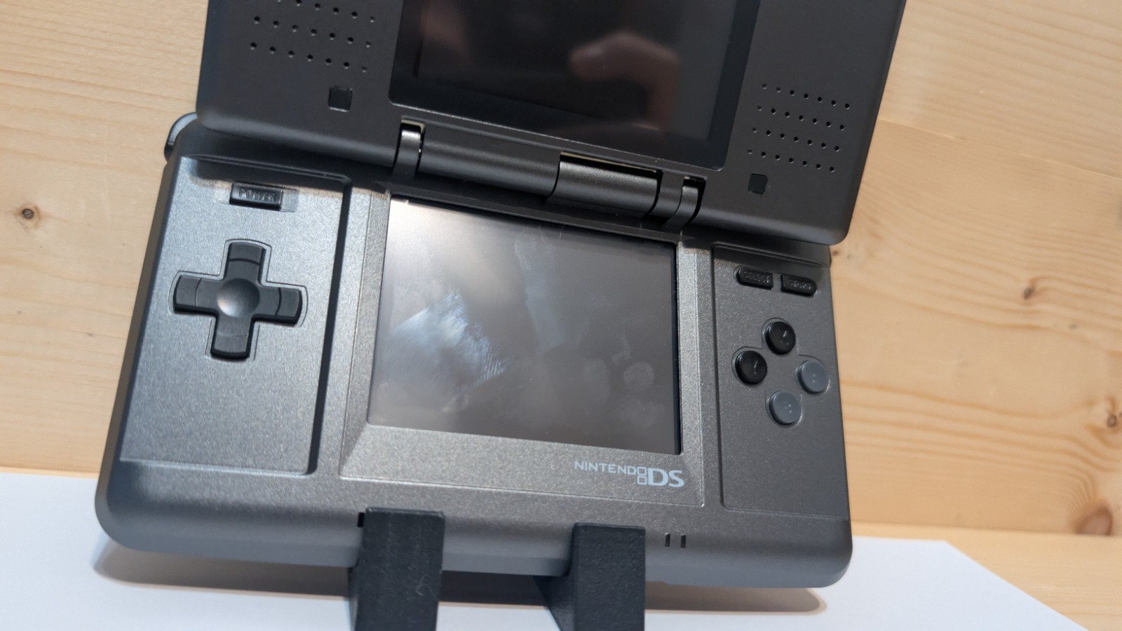 Nintendo DS NTR/Fat Grey Reshelled W/USB Cable New Battery & USB-C & Backlight