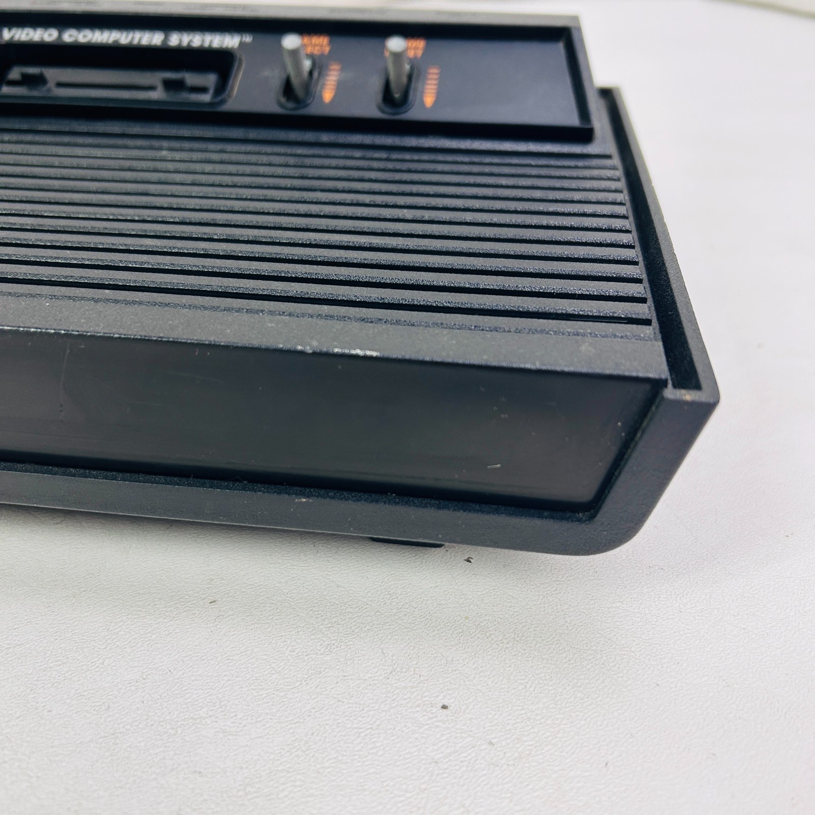 Atari 2600 Darth Vader Black Game Console OEM Controller Cords Untested Parts
