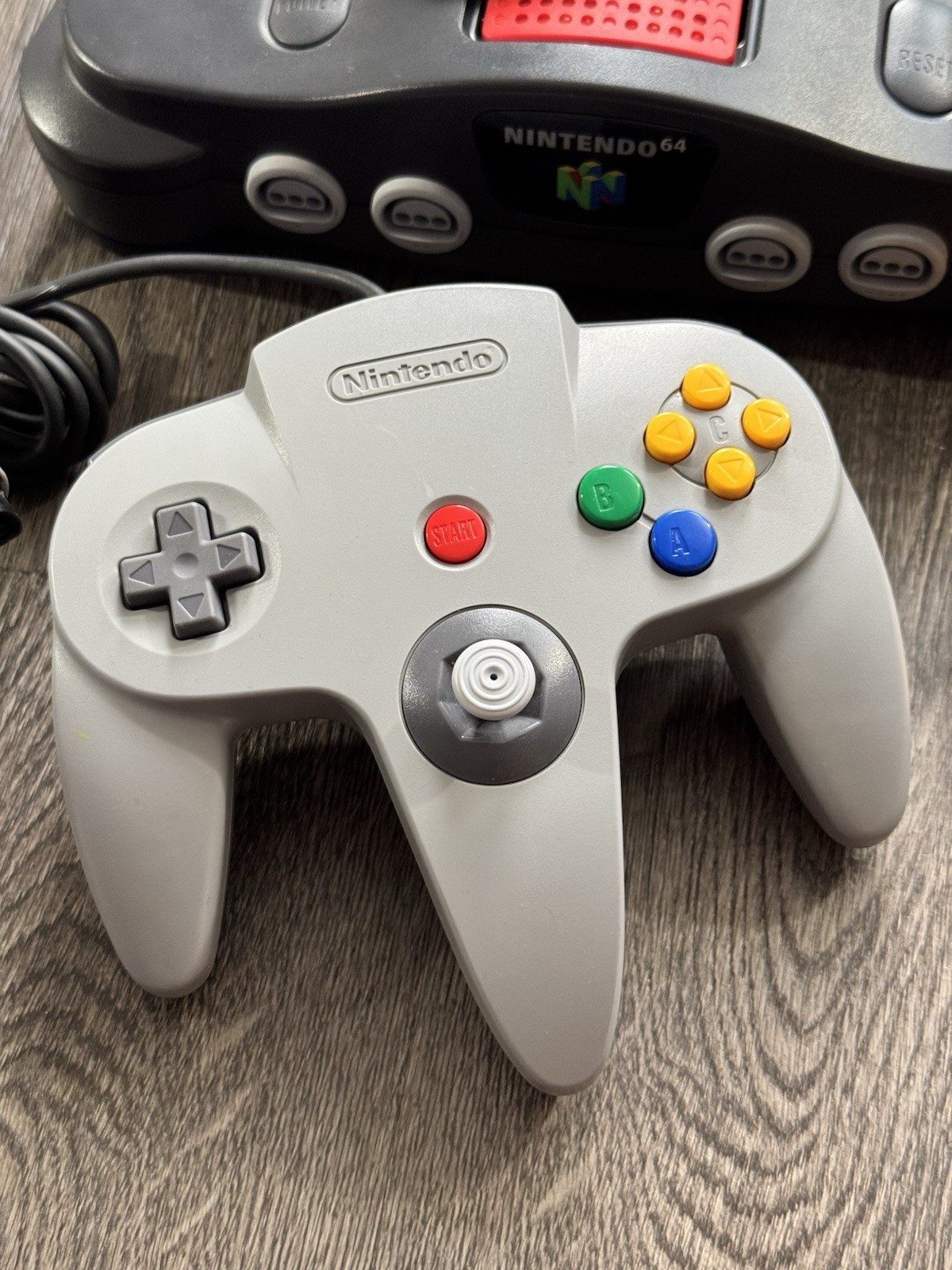 Nintendo 64 Console Bundle w/ Donkey Kong 64 + Expansion Pak Authentic Tested!