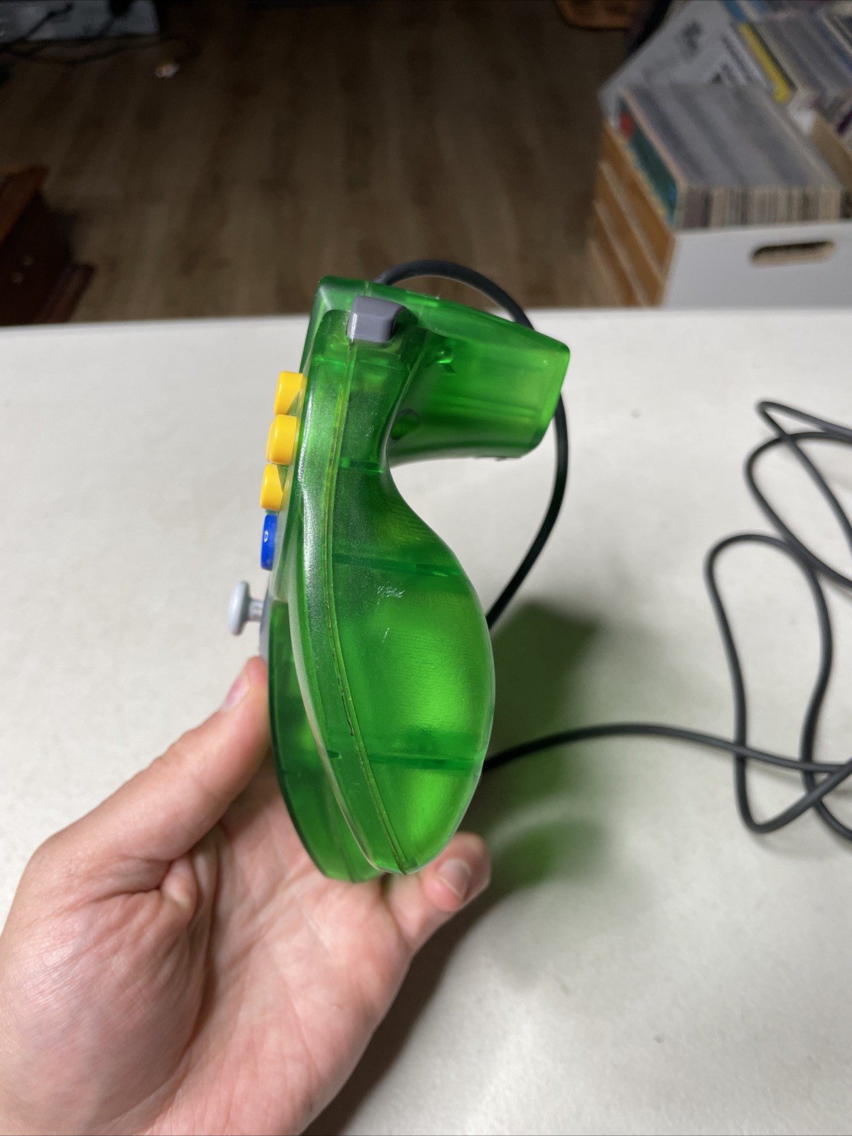 Nintendo 64 Funtatsic Jungle Green Console Tested Working W Controller Expansion