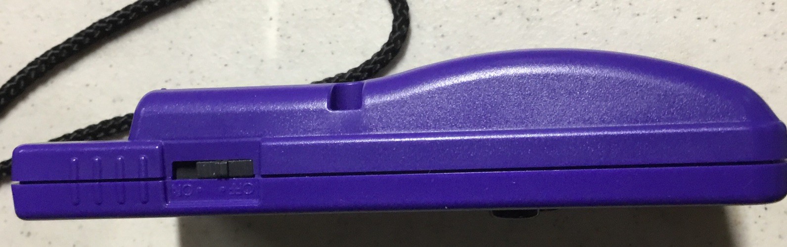 1998 NINTENDO Gameboy Color CGB-001 Purple Handheld Console Case + Frogger Game