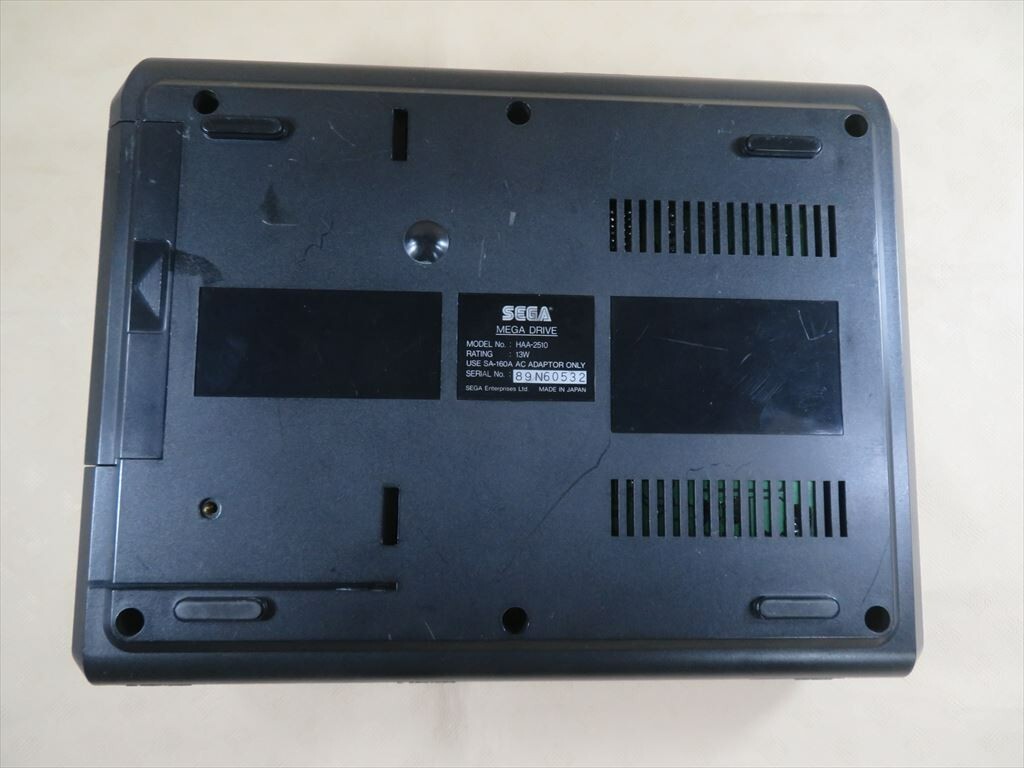 Sega Mega drive genesis Console MD controller Japan model working game tested jp
