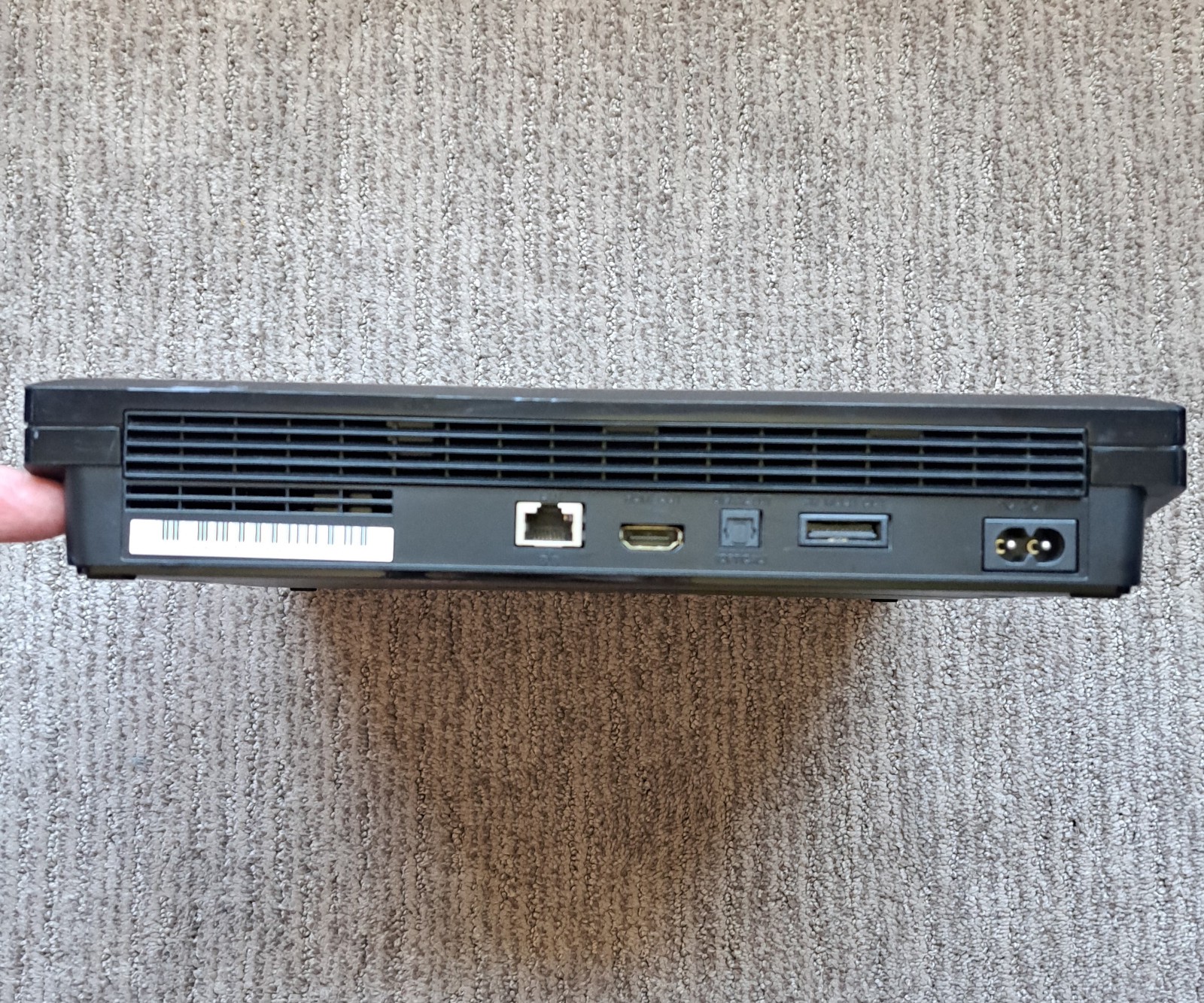 Sony PlayStation 3 – PS3 Slim 160GB Black Console – CECH-2501A- For Parts/Repair