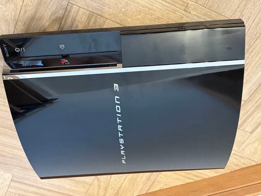 PS3 Clear Black CECHA 60GB Console Full Accessories PlayStation 3 Fat From Japan