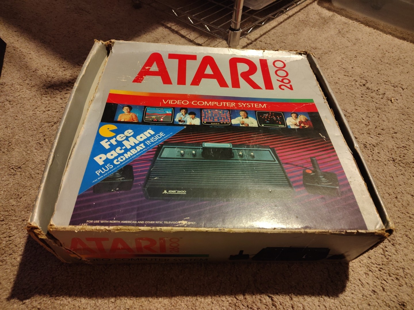 Atari 2600 Vader (No Back Label)-W/Box in Poor Condition-Tested