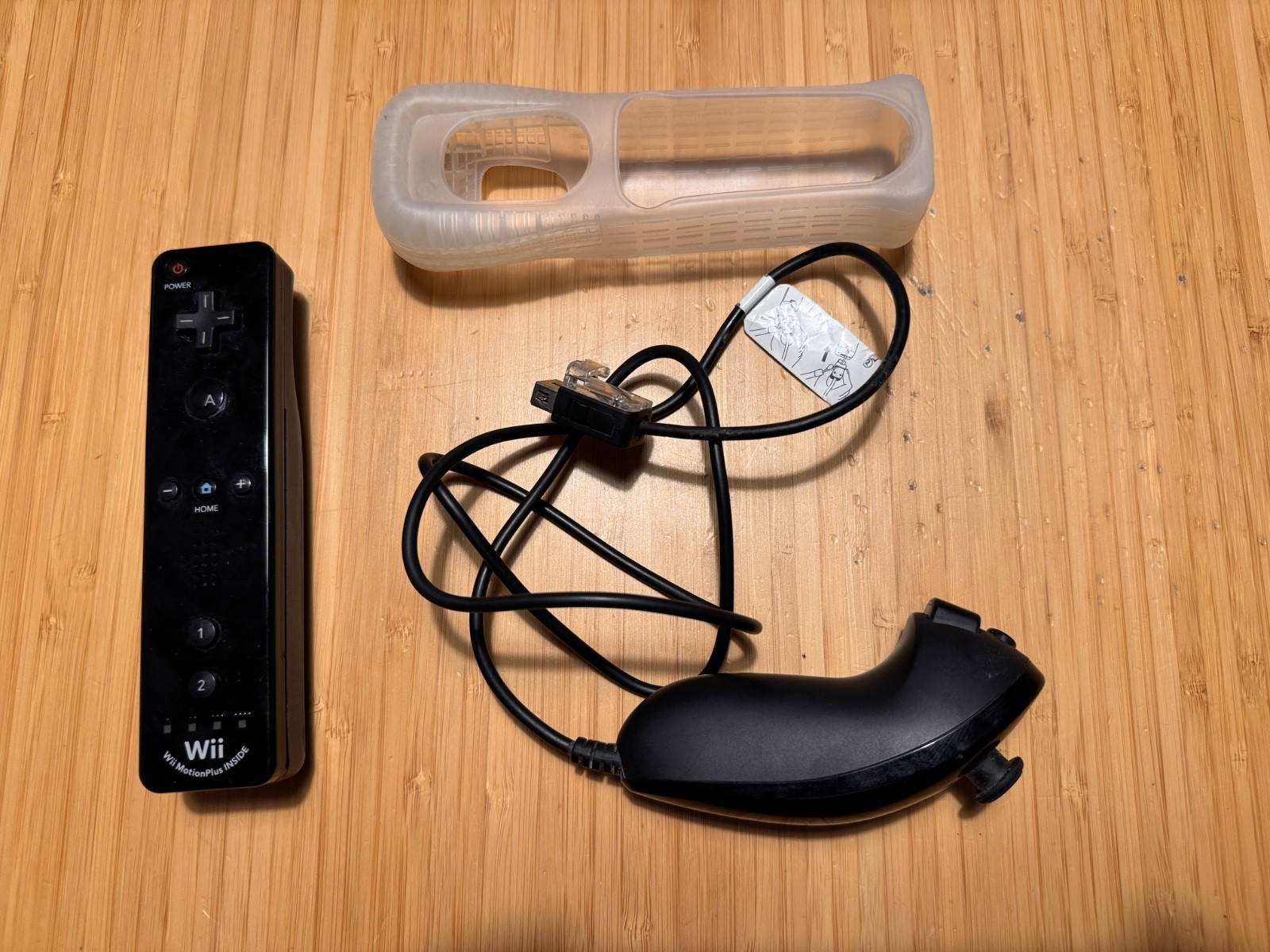 Nintendo Wii White Console Bundle RVL-101 Power AV Sensor Controller Tested Pics