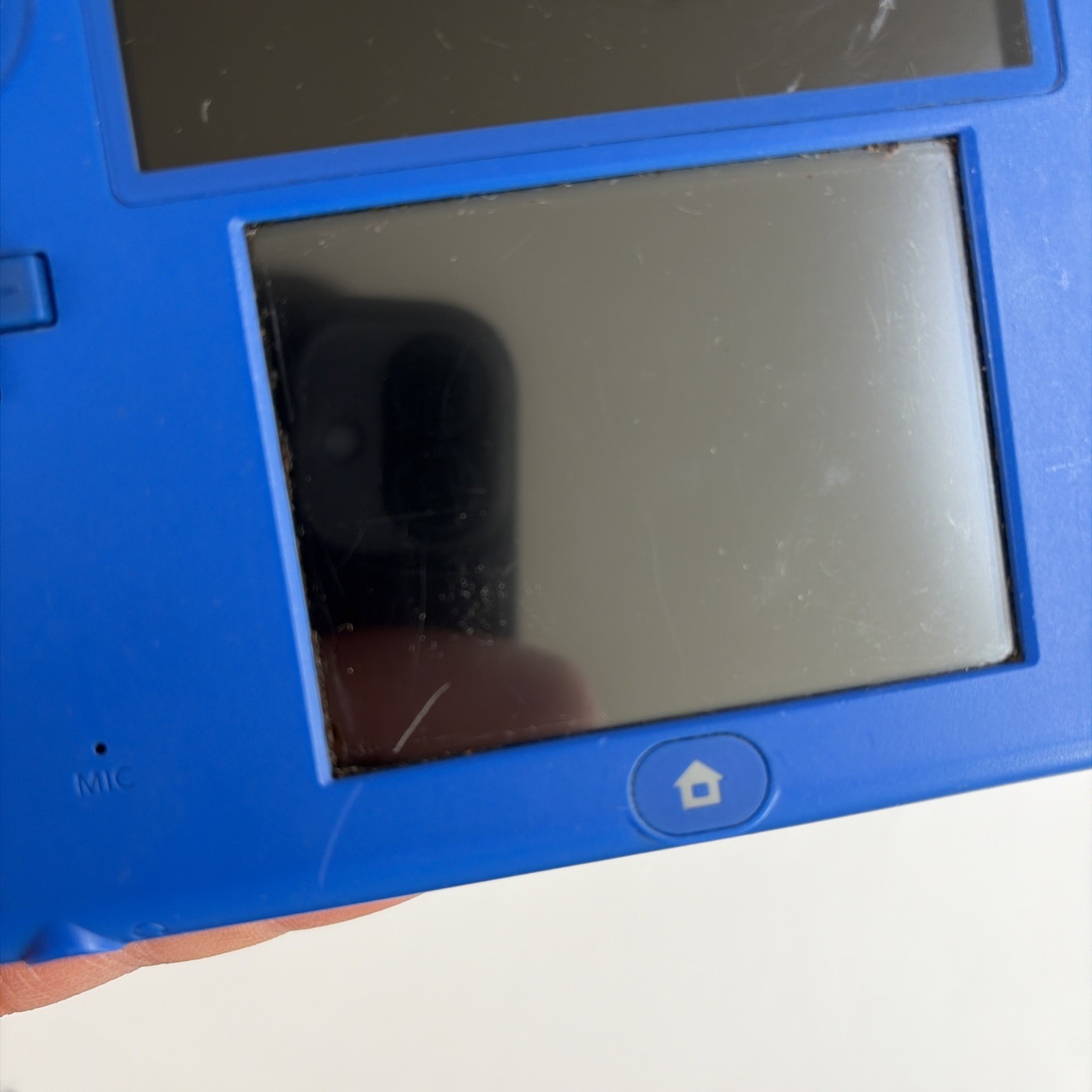 Nintendo 2DS Blue Black System In Original Box W/Charger Stylus US Model