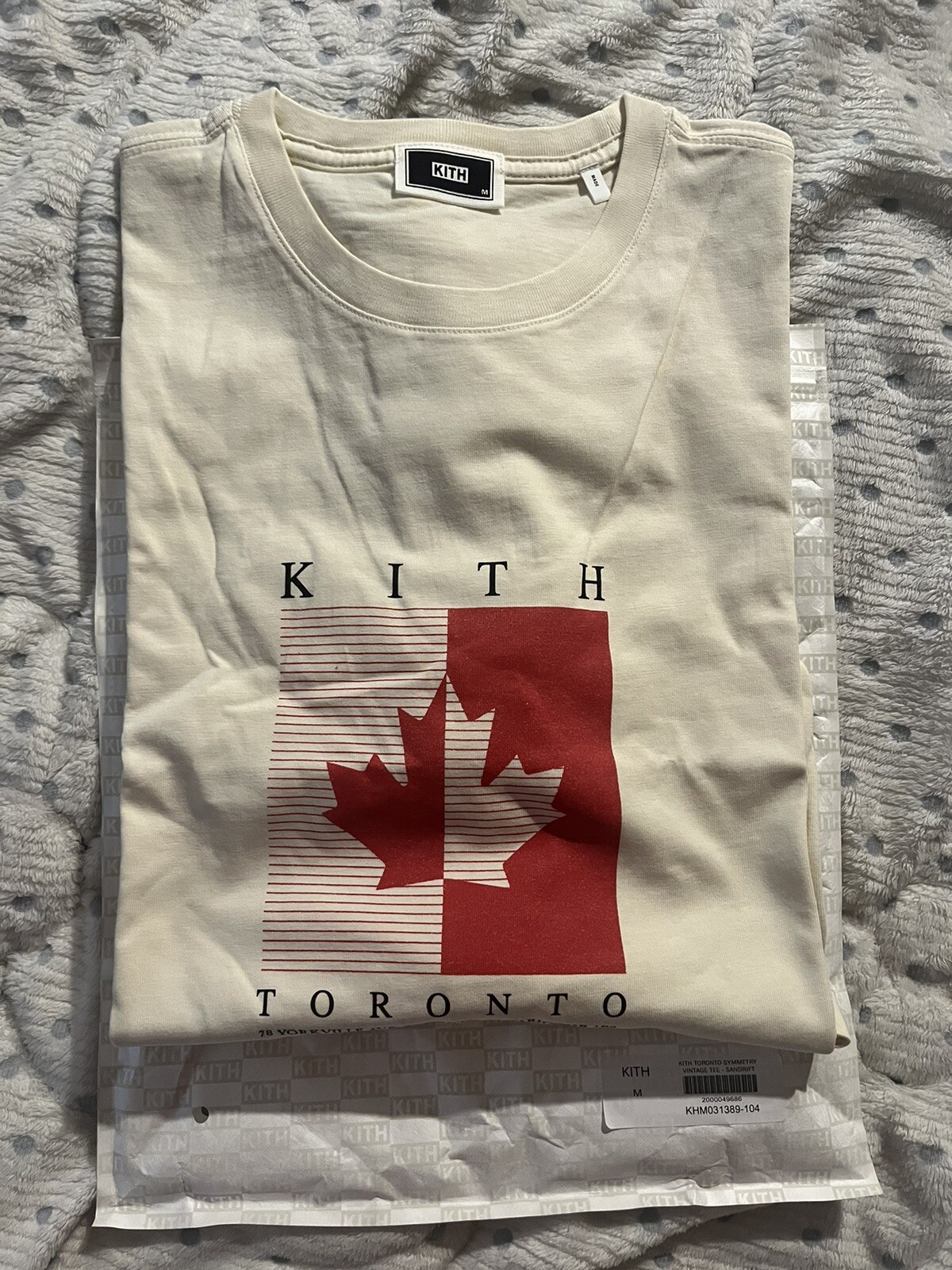 NEW KITH Toronto Vintage Symmetry Tee T-Shirt FW23 Size Men’s Medium tee Canada
