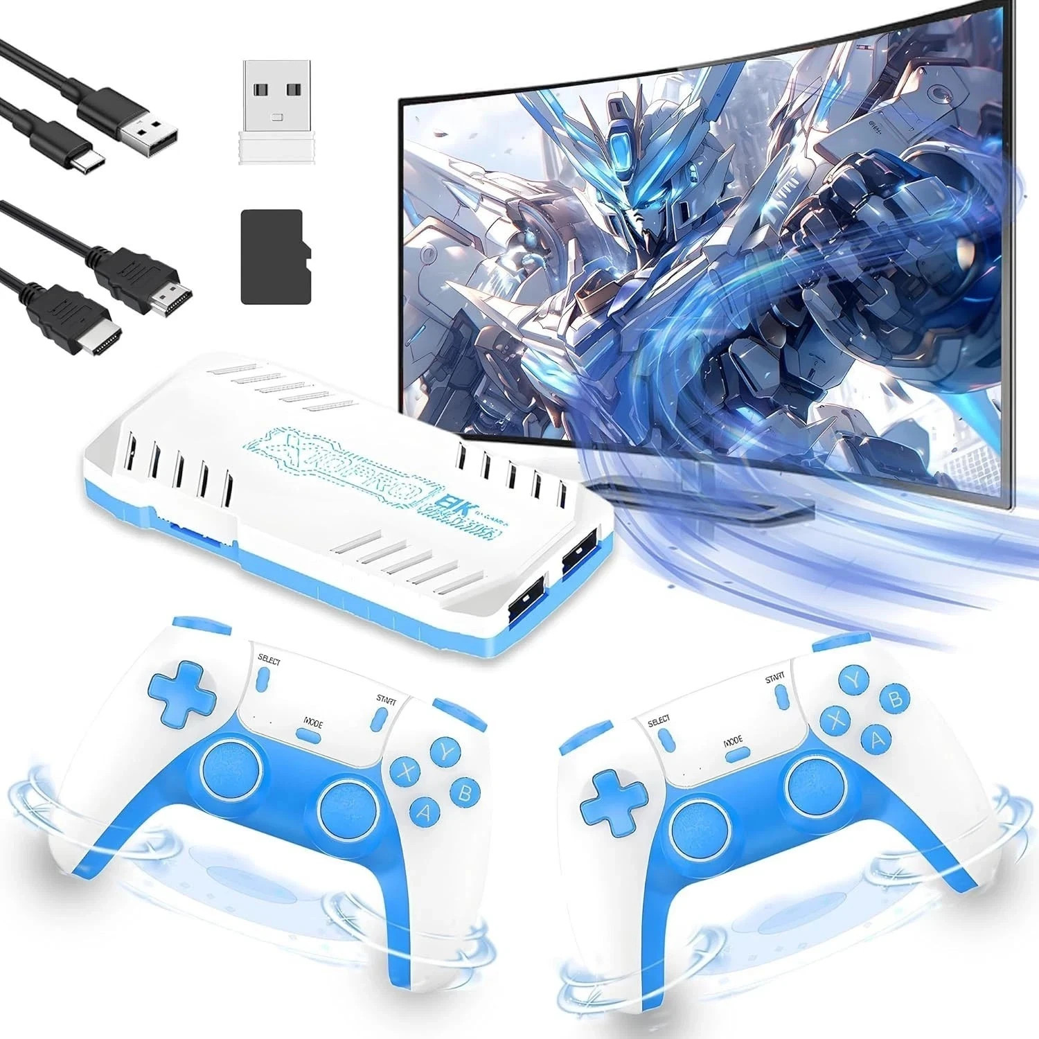 X10 Pro 2026 New Retro Game Stick 4K Retro Gaming Console 1080P/720P Output,Cort
