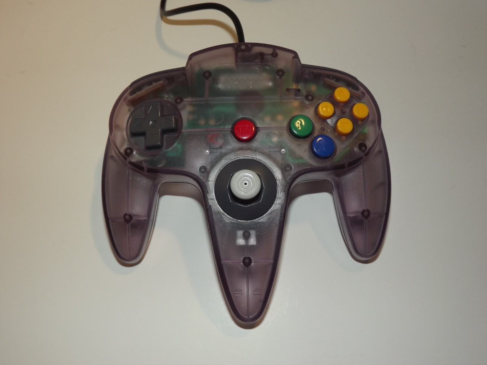 Nintendo 64 N64 Atomic Purple Console w/ Controller Cables Tested 30-Day Wty