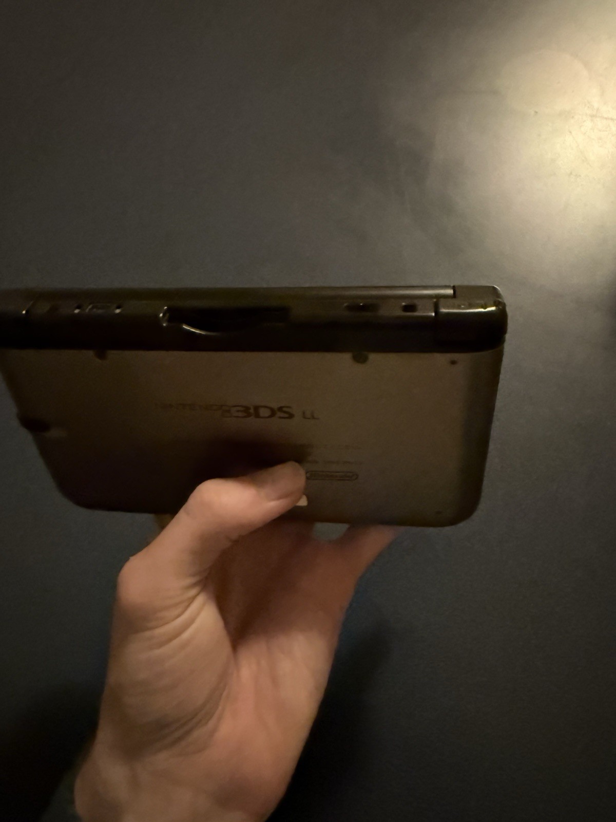 Nintendo 3DS XL LL Silver/Black | English | Charger | US Seller – Bad battery