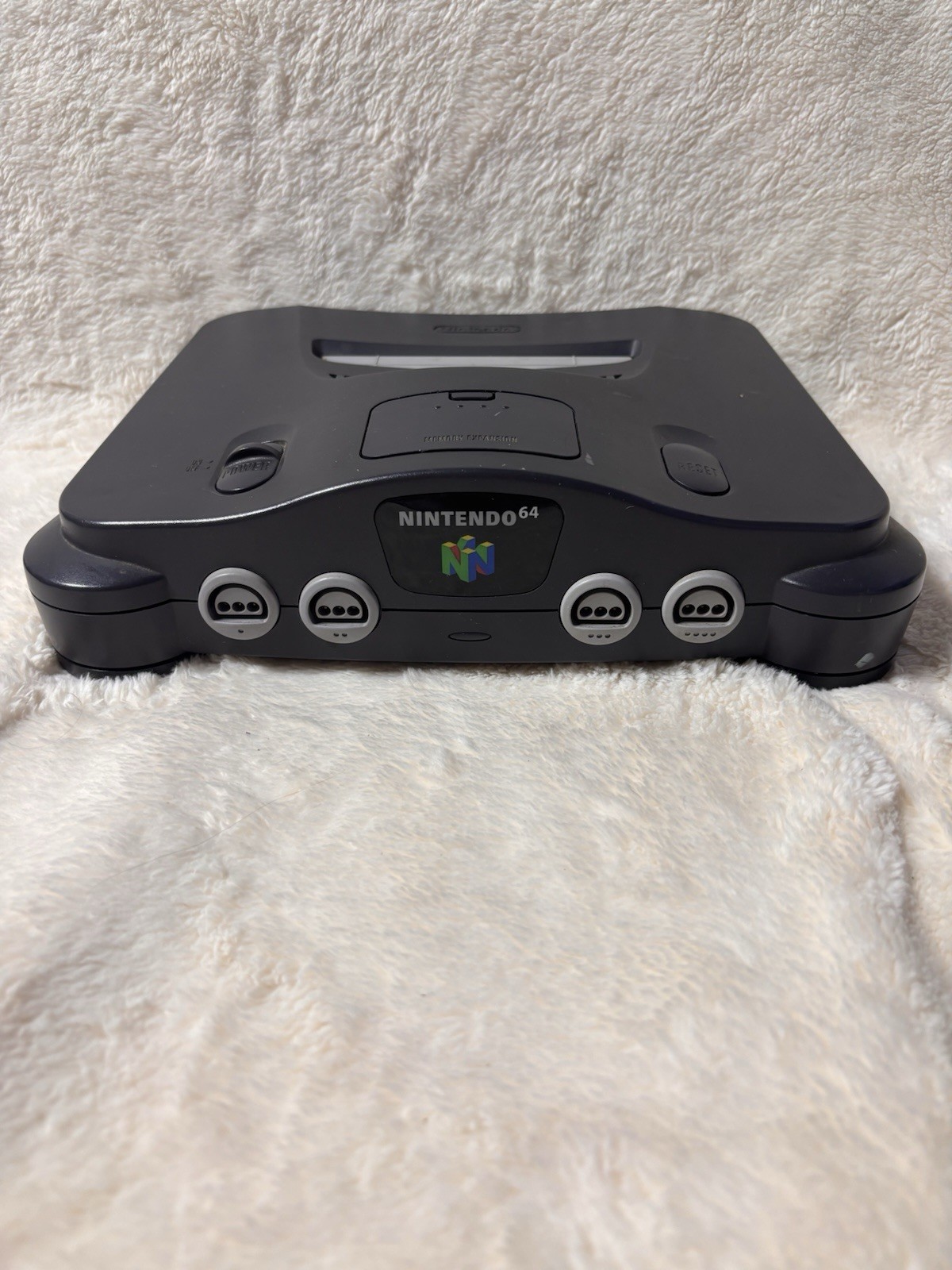 Nintendo 64 System 32MB Home Console – Charcoal Gray TESTED WORKING