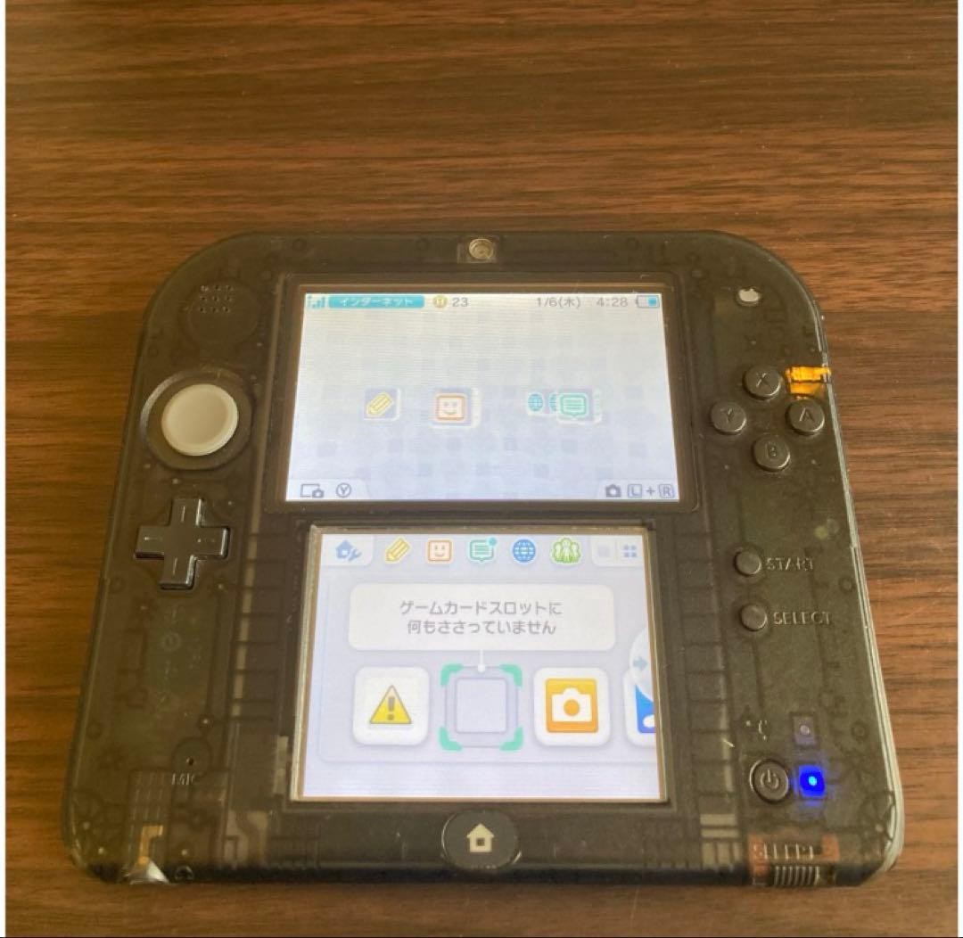 3DS/2DS/DS Nintendo 2Ds Body Clear Black Skeleton 3Ds Japan