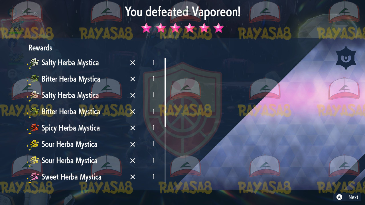 All Herba 5 Mystica 30 in total Pokemon Scarlet and Violet Random 5iv Pokemon🌟