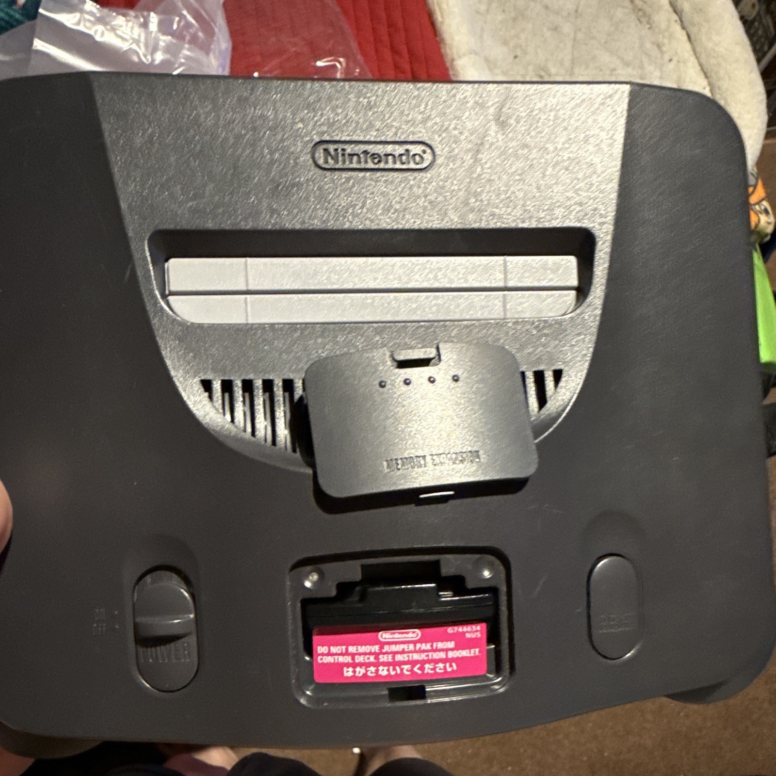 Nintendo 64 NUS-001(JPN) NTSC-J Japan Home Console w/ Original Box, RCA