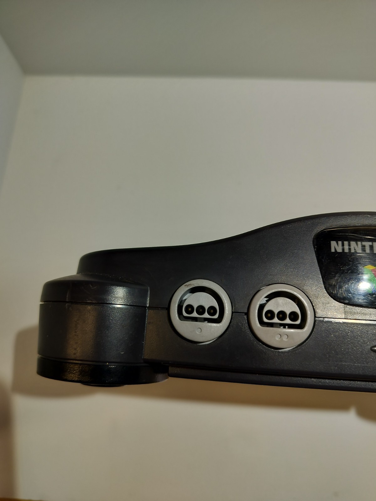 Nintendo 64 w expansion pk Charcoal Gray tested see vid/description for details