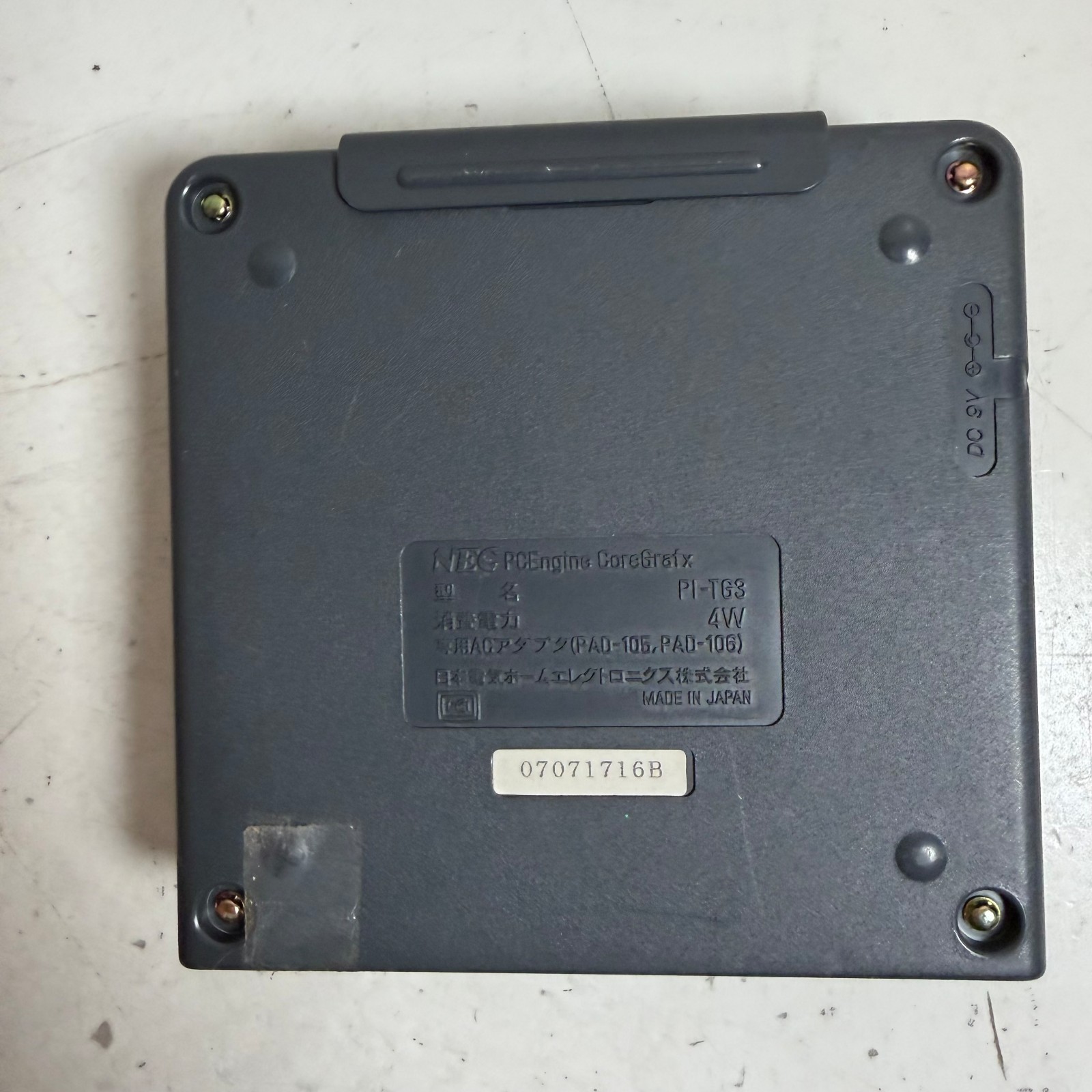 NEC PC Engine CoreGrafx PI-TG3 Gaming Console With Super Momotarō Dentetsu II