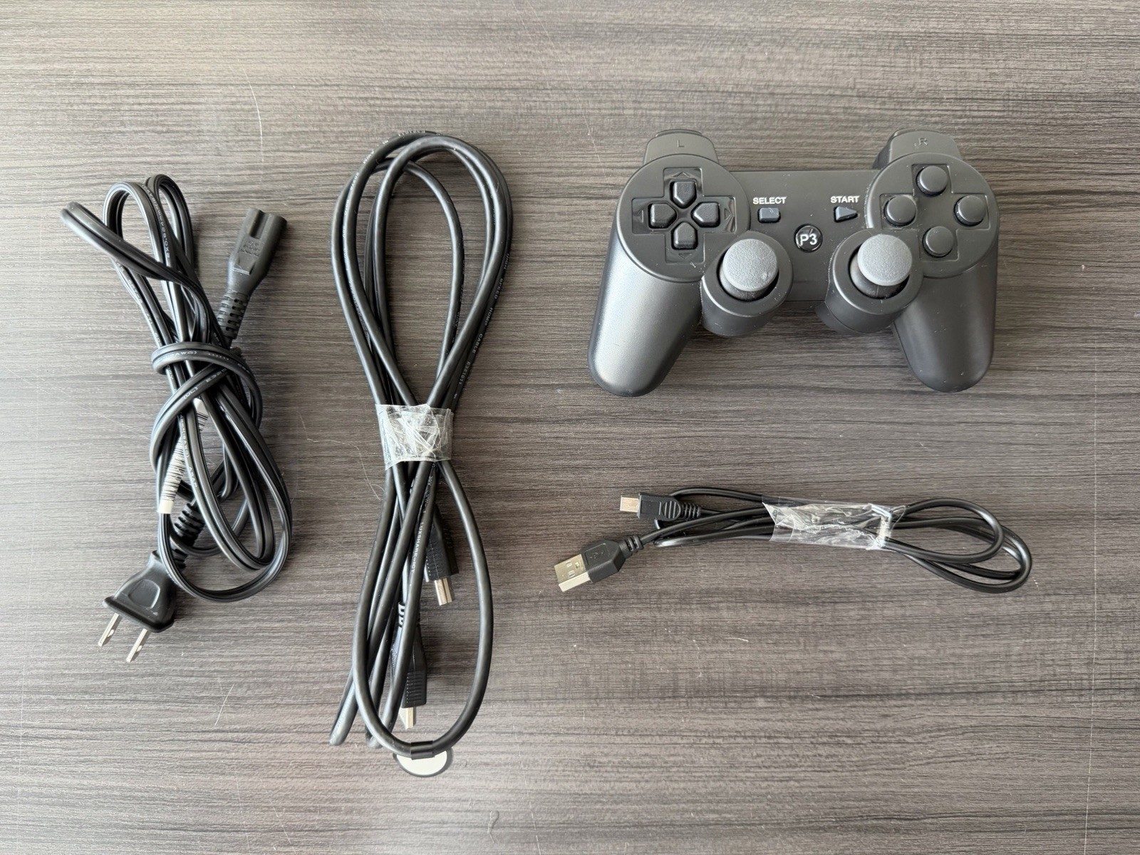 Sony PS3 Slim 160GB Console CECH-2501A Black Bundle w/ 3rd Party Controller