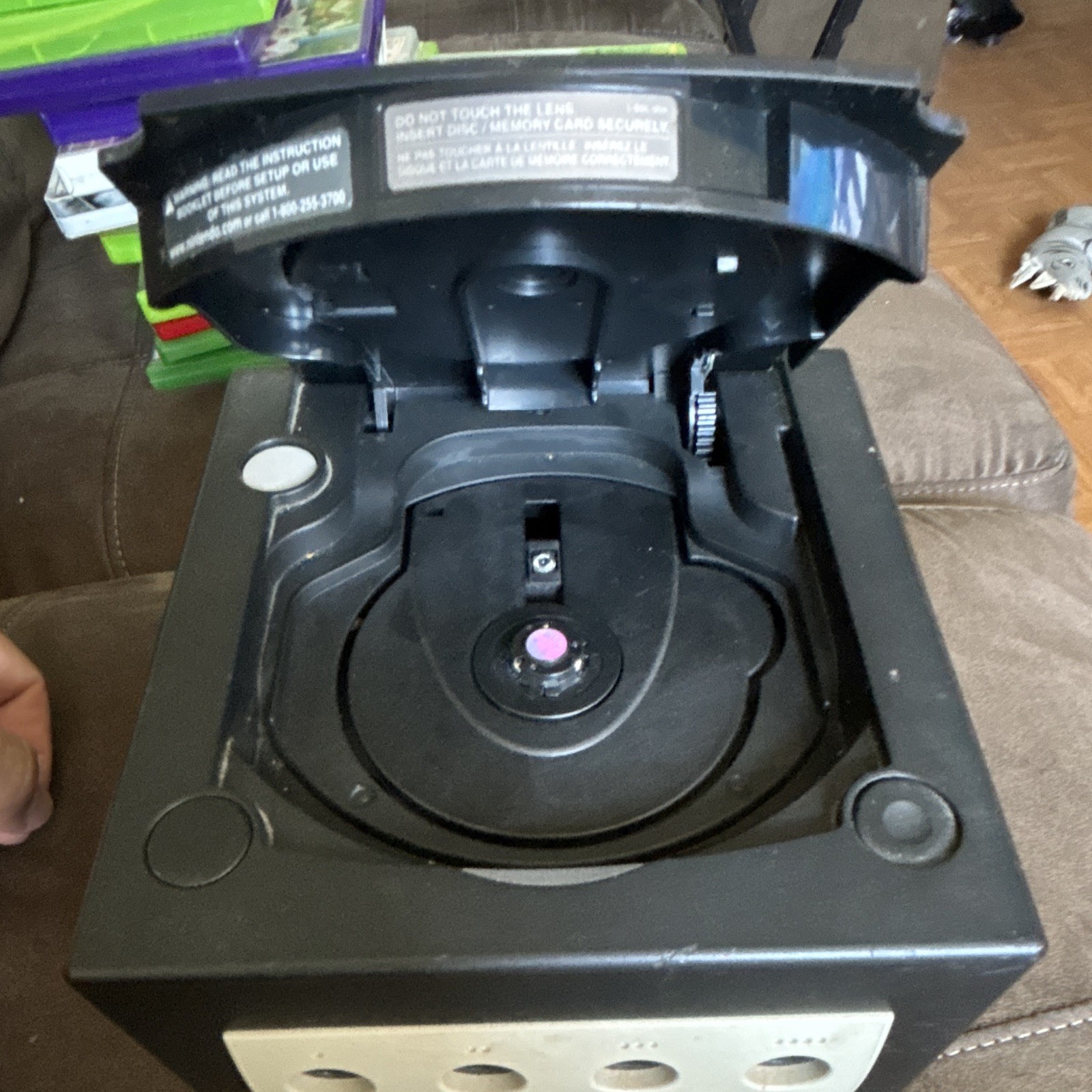 Nintendo GameCube Console Black DOL-001(USA) NTSC-U/C Carrying Handle