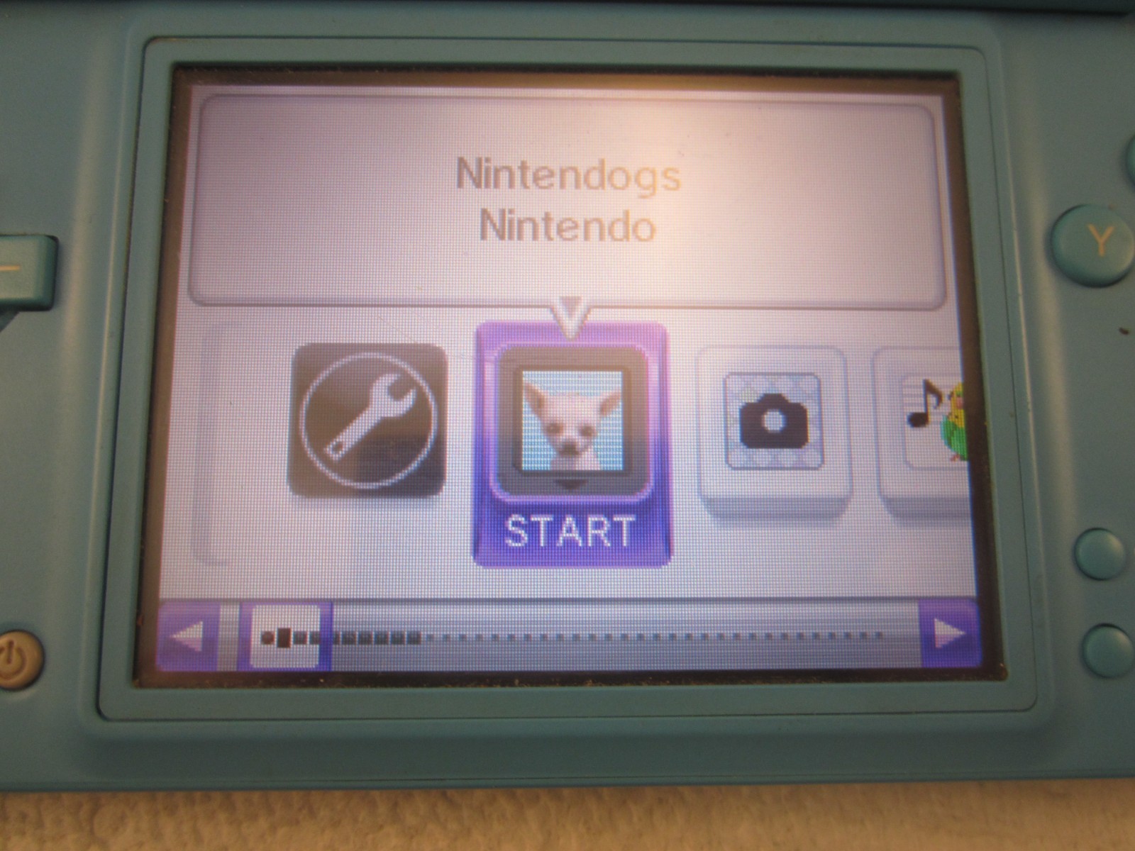 Nintendo DSi Blue Console Bundle 6 Games Storage Case Stylus Tested Charger