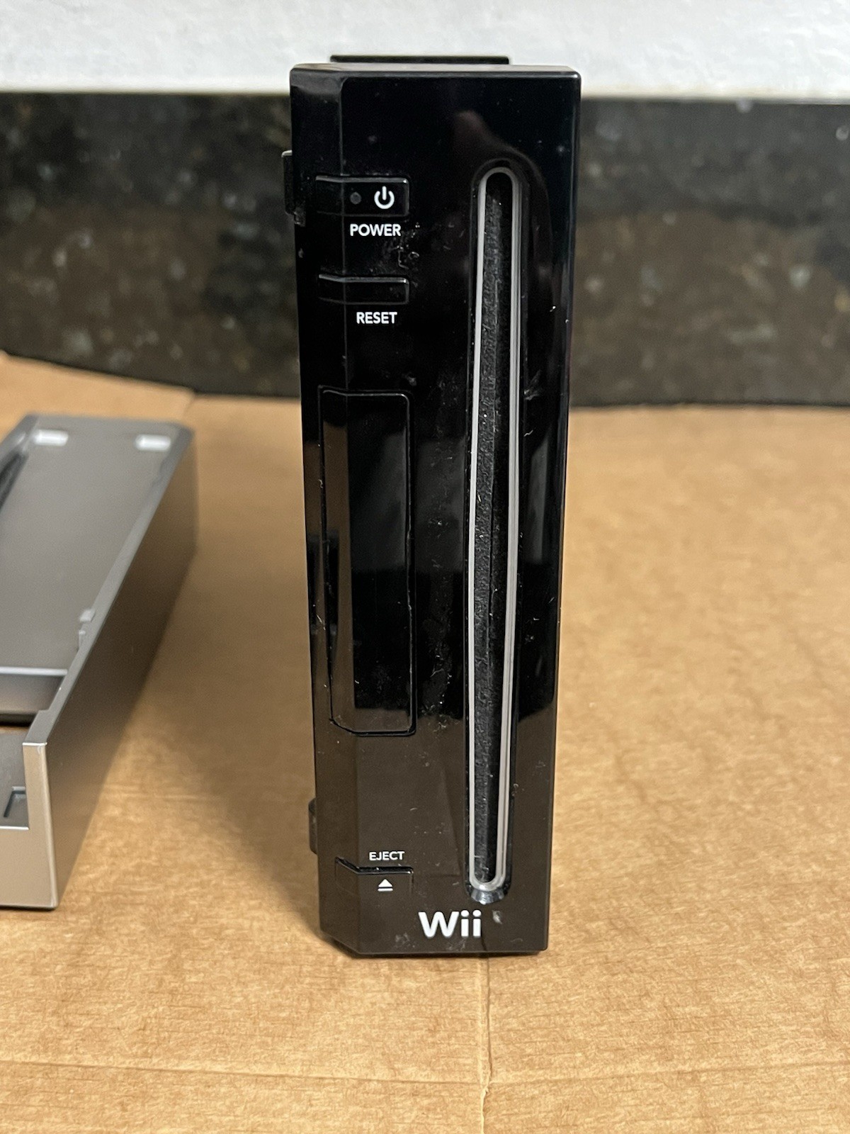 Nintendo Wii RVL-101 512MB Black W/OEM Wii Motion Plus Controller & Cords Tested