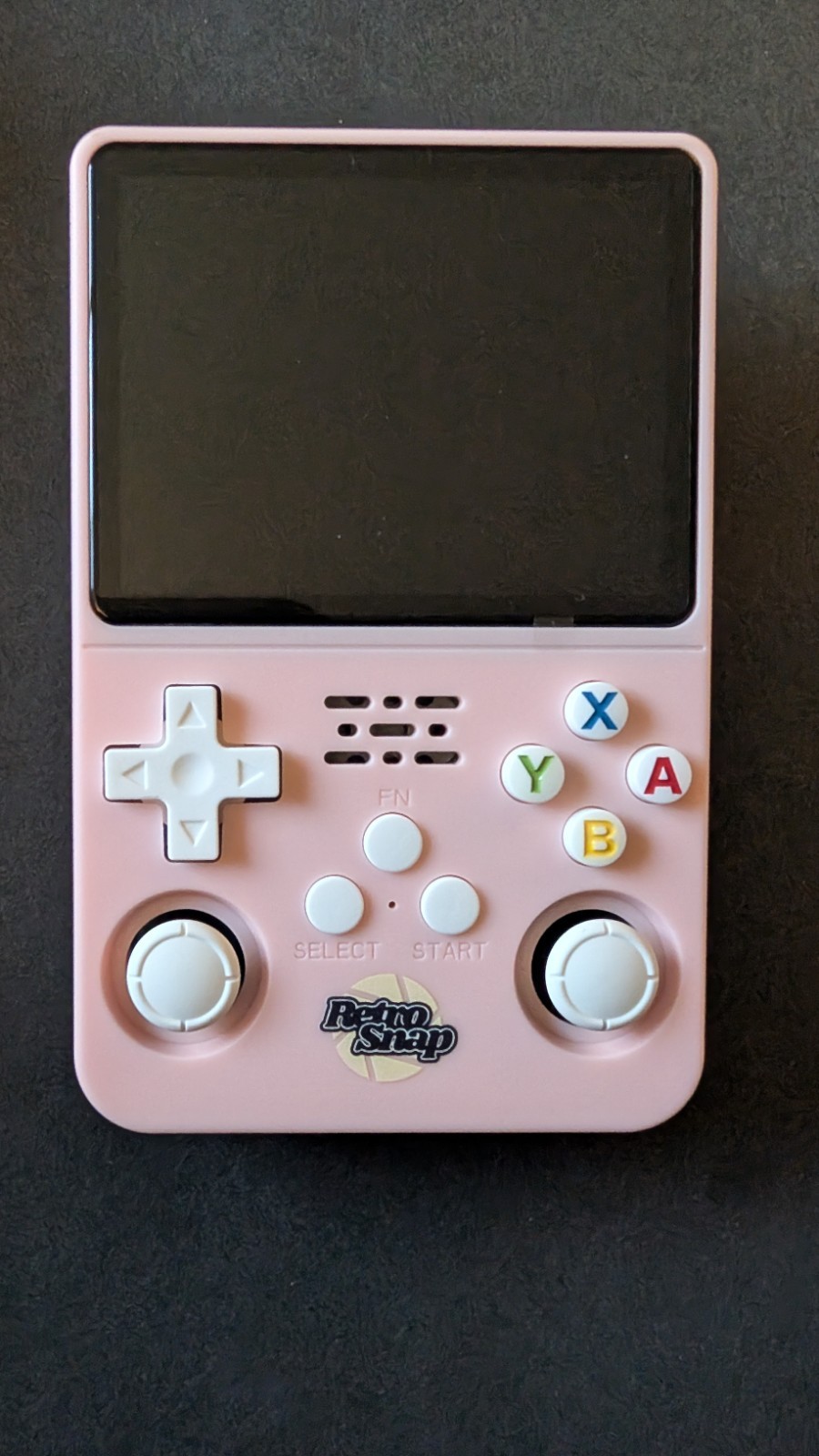 Retro Snap Play Handheld Console 128GB, 3.5″ Screen, 20k+ games, Pink