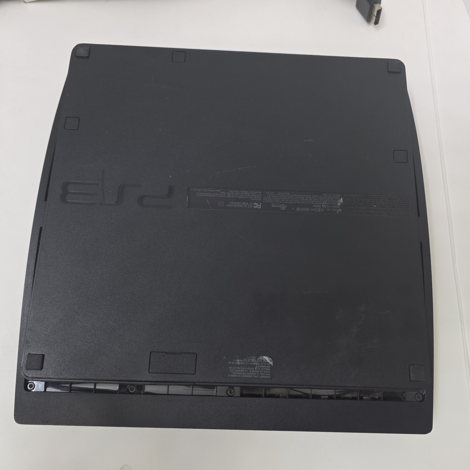 Sony PlayStation 3 PS3 Slim 320GB Console Bundle CECH-3001B Tested + 7 Games