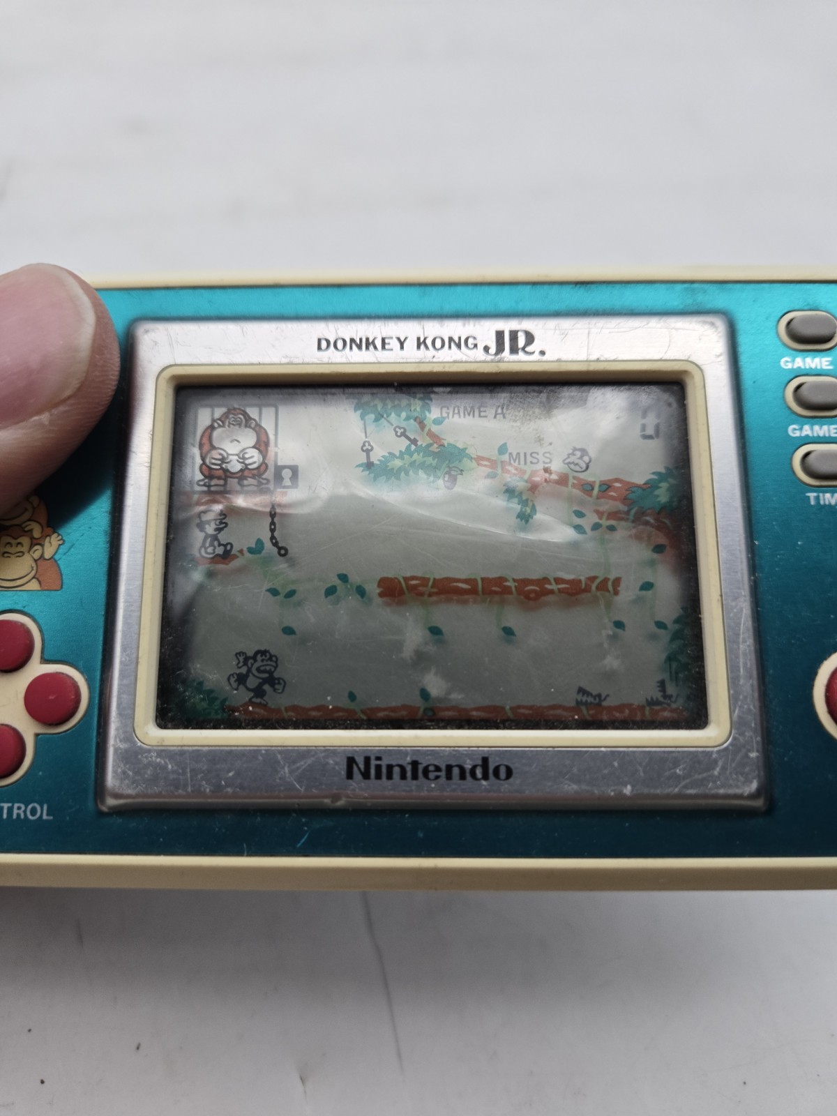 READ! Nintendo Game & Watch Donkey Kong Jr Handheld Console 1982 DJ-101 Japan